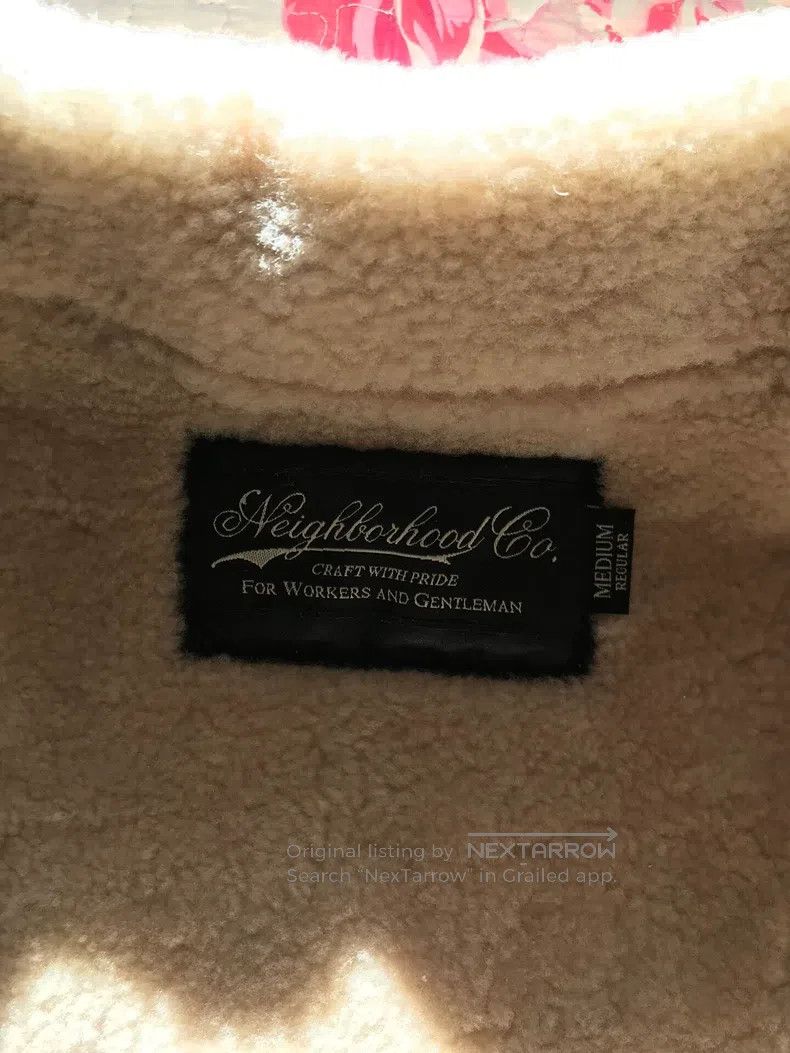 Neighborhood Neighborhood Fur Lined Leather Jacket, Size M Size US M / EU 48-50 / 2 - 3 Thumbnail