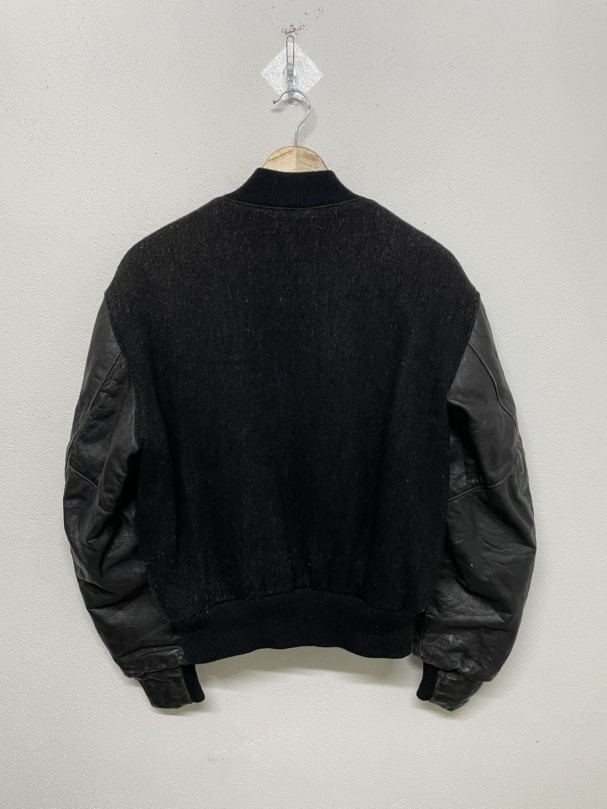 Golden Bear Vintage Golden Bear 80s Leather Varsity Jacket Size US M / EU 48-50 / 2 - 2 Thumbnail