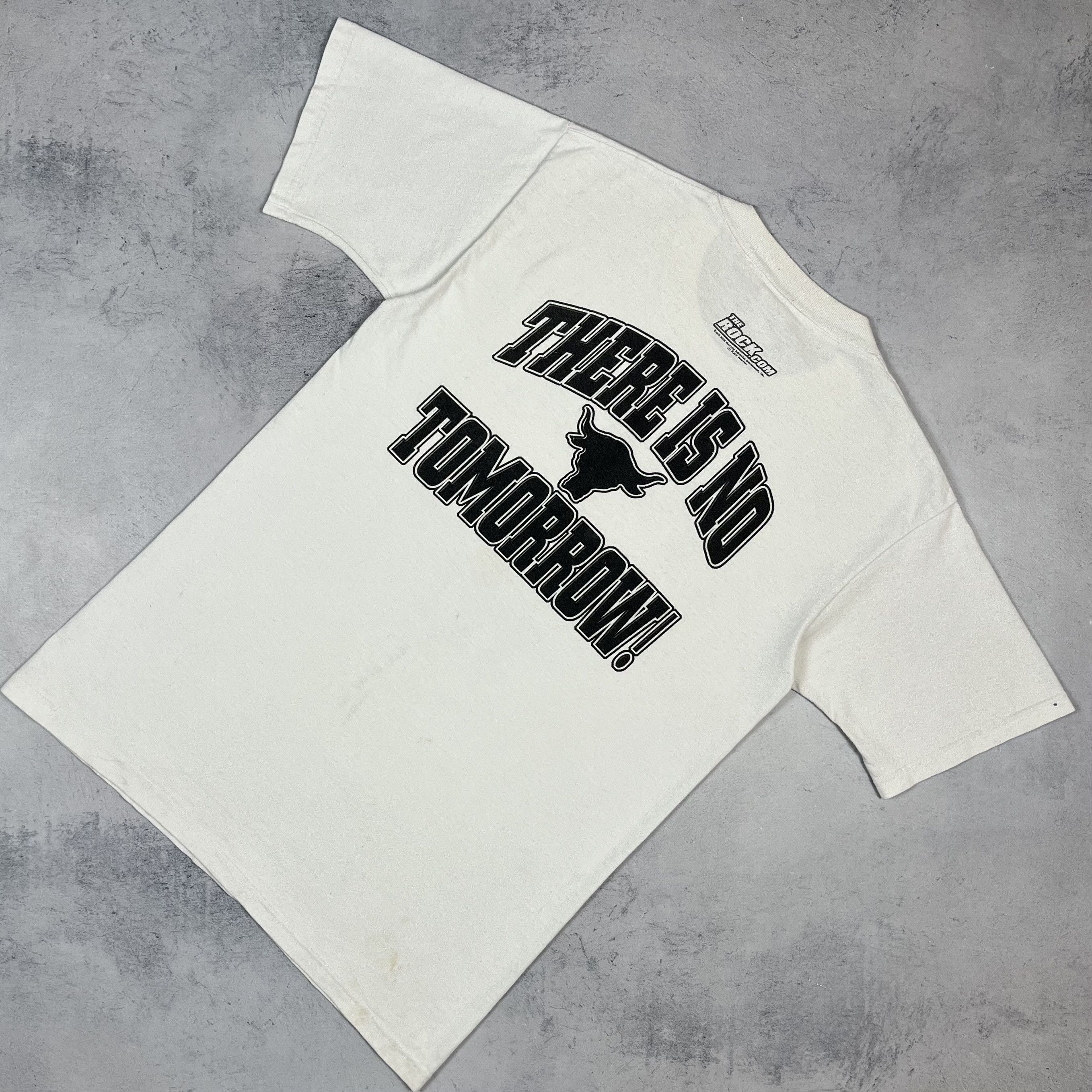 WWE Vintage WWE The Rock Dwayne Johnson Rare T Shirt 2001 Size US M / EU 48-50 / 2 - 15 Thumbnail