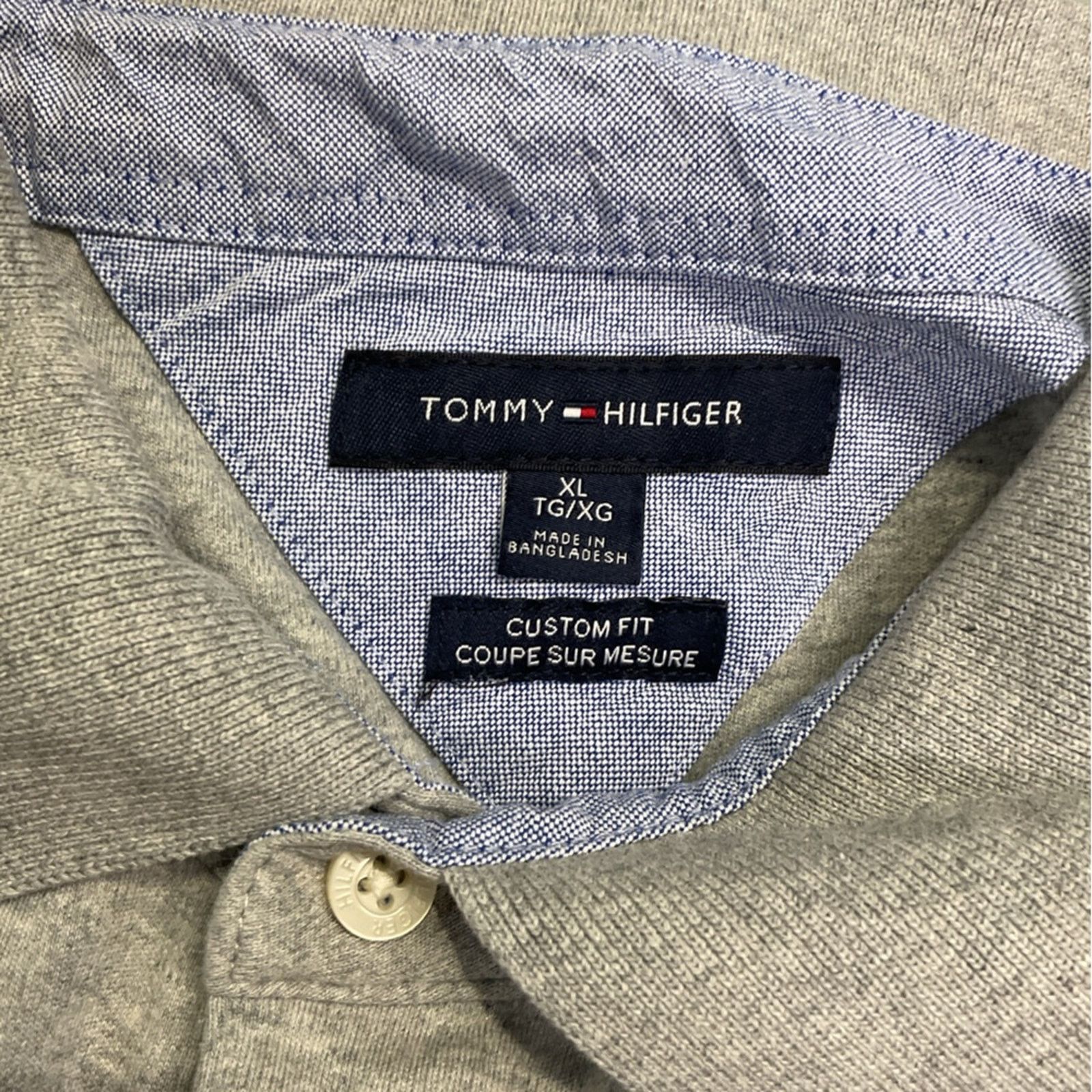 Tommy Hilfiger Tommy Hilfiger Block Stripe Polo Shirt Size US XL / EU 56 / 4 - 4 Thumbnail