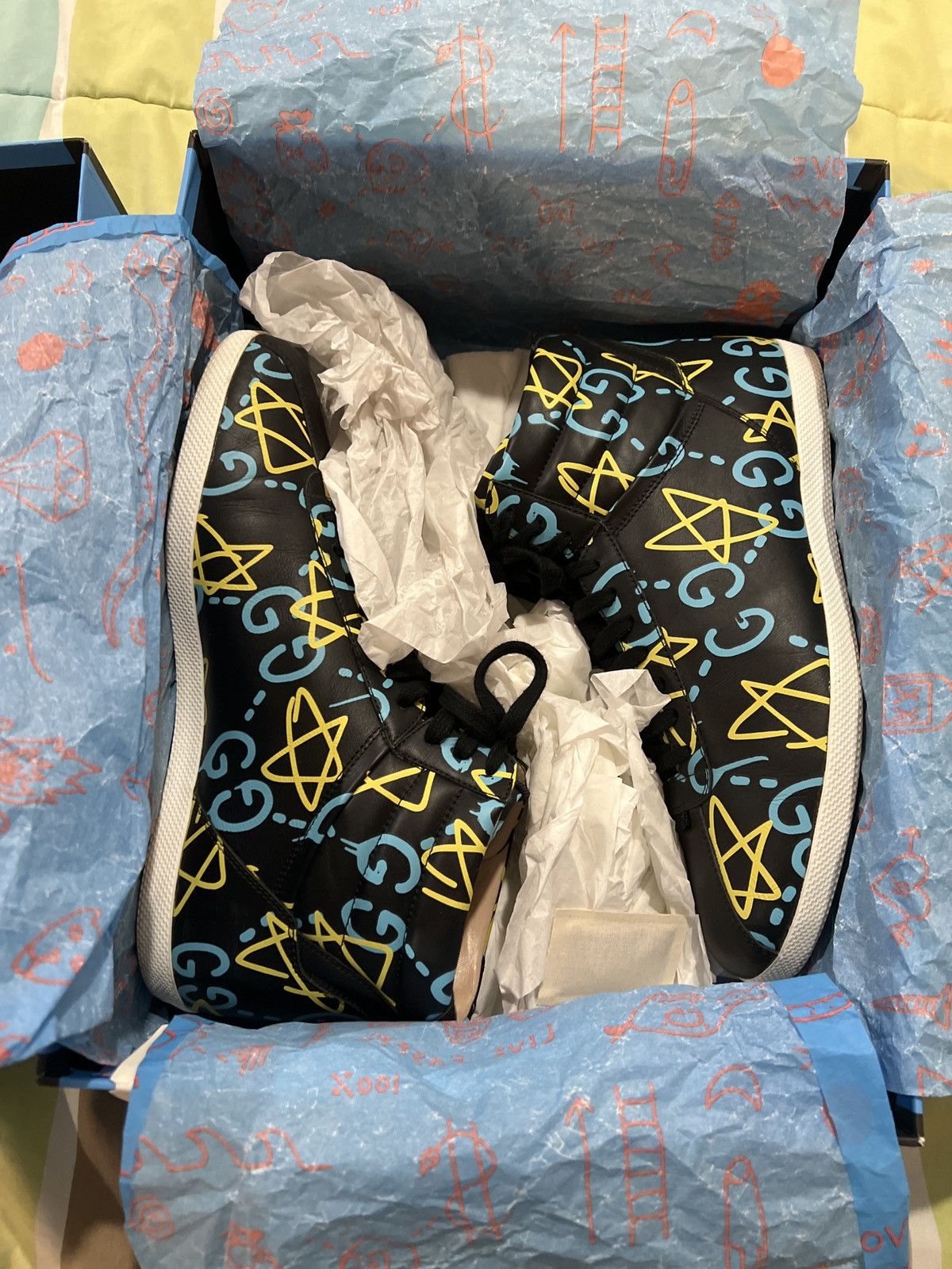 Gucci Gucci Ghost sneakers Size US 9.5 / EU 42-43 - 13 Thumbnail