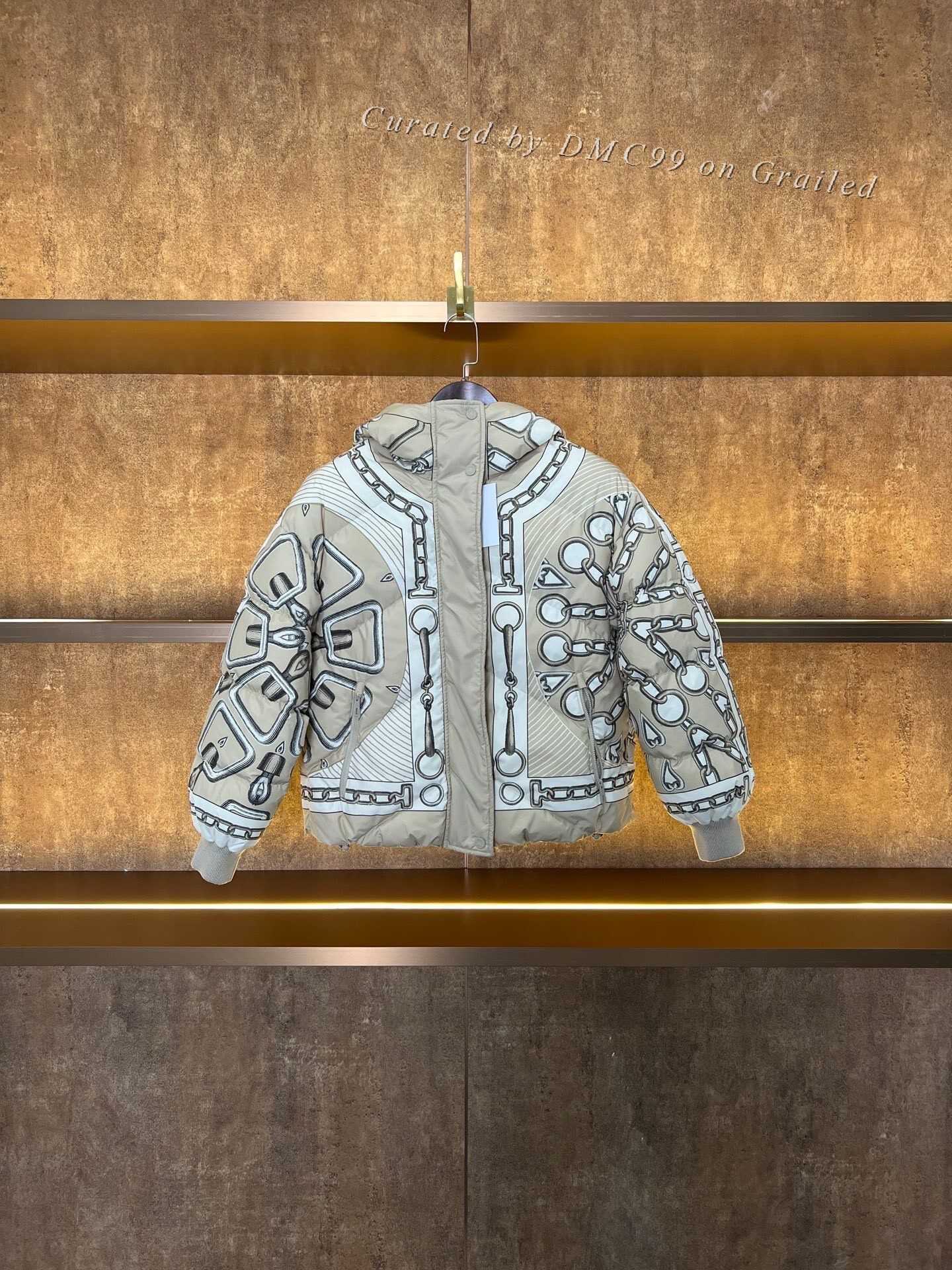 Hermes Hermes New Chain Down Jacket Size XXS / US 00 / IT 34 - 1 Thumbnail