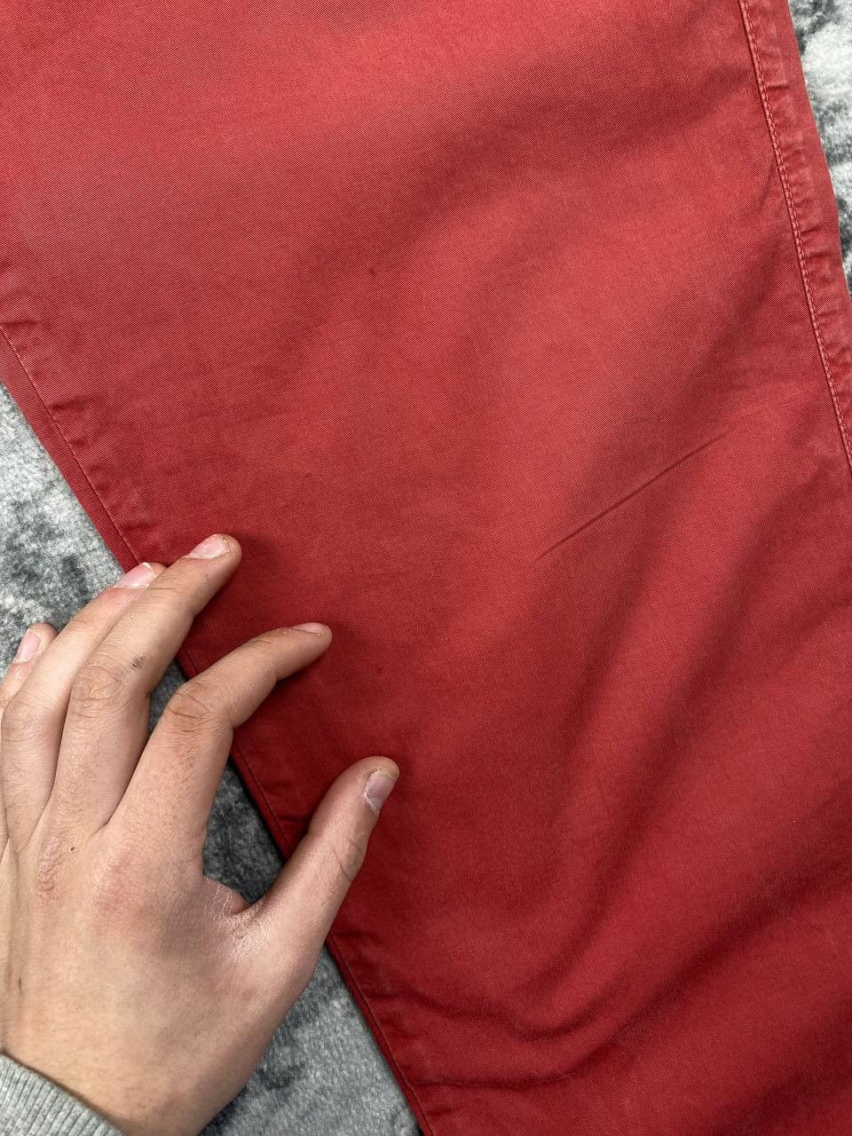 Stone Island Vintage Stone Island Denim Pants 90s Men Size 46 Red Size US 30 / EU 46 - 9 Thumbnail