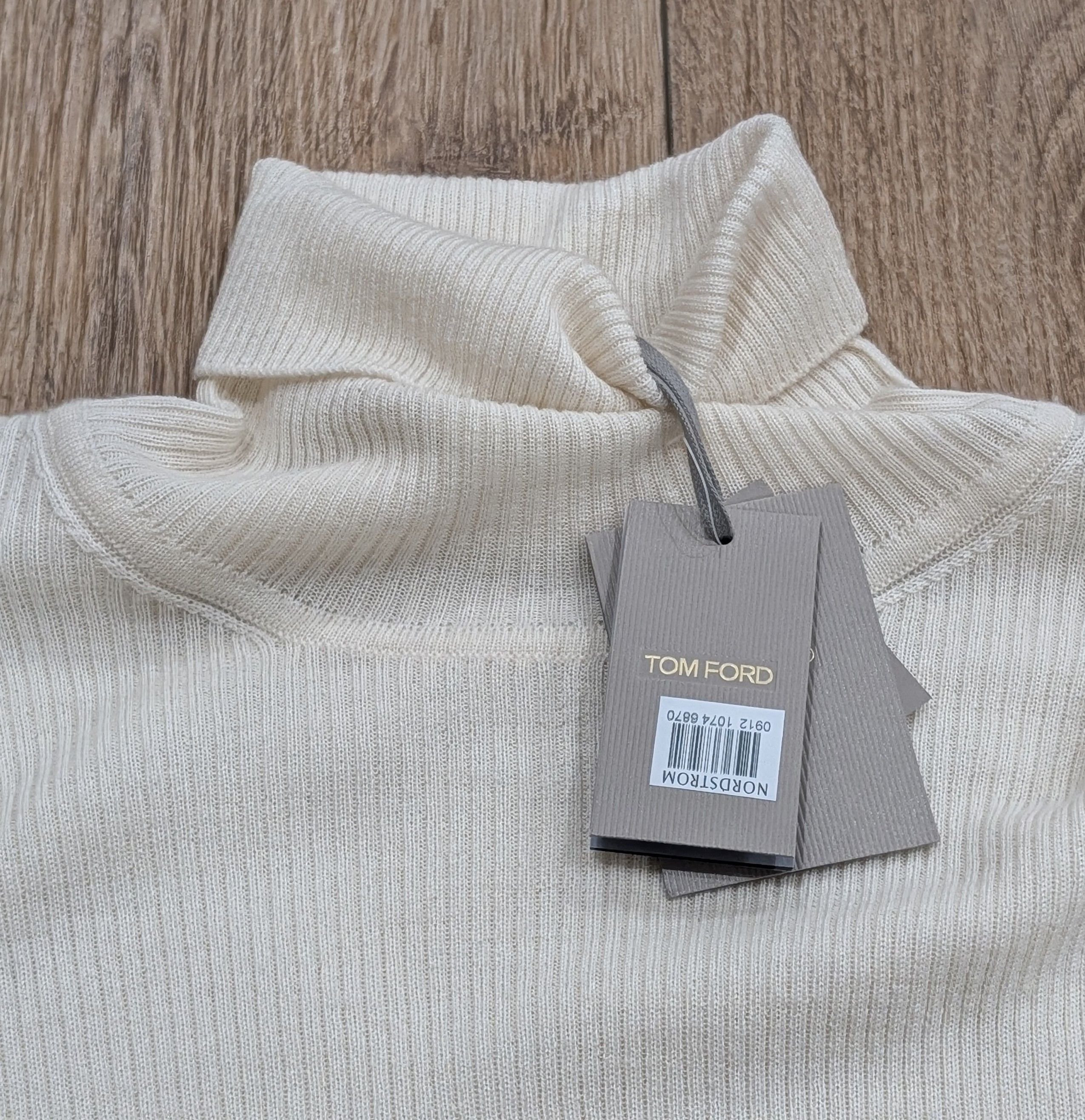 Tom Ford TOM FORD Wool/Silk/Cashmere Turtleneck Sweater 56 US 46 Size US XL / EU 56 / 4 - 2 Thumbnail