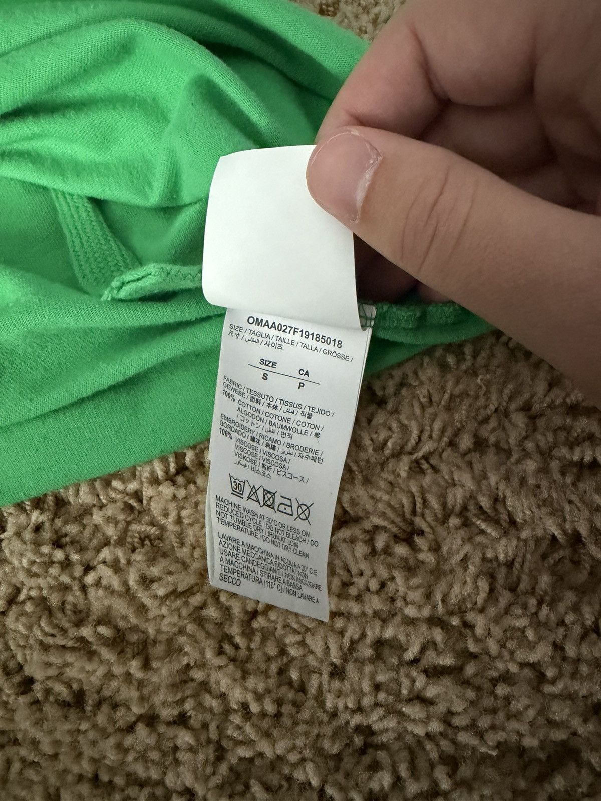Off-White Off White Public Television T-shirt Size US S / EU 44-46 / 1 - 5 Thumbnail