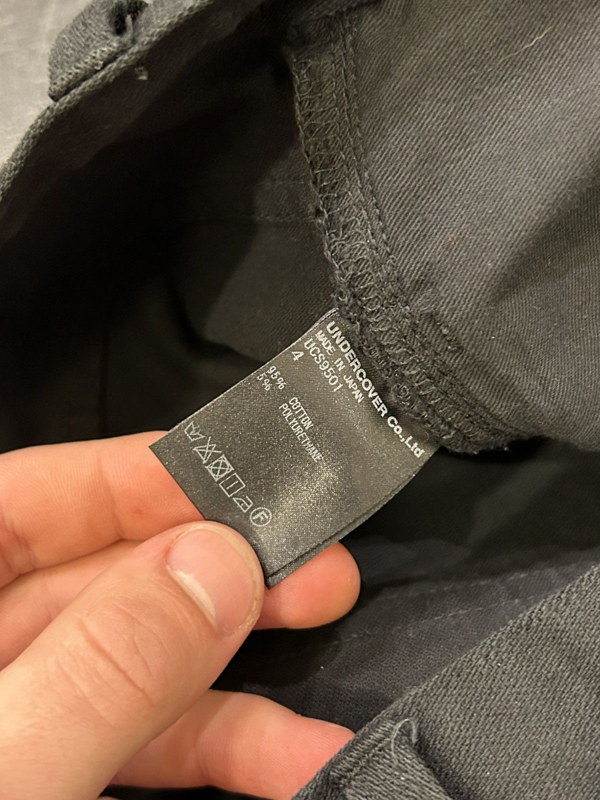 Undercover Undercover Denim Jeans - Black Size US 33 - 4 Thumbnail