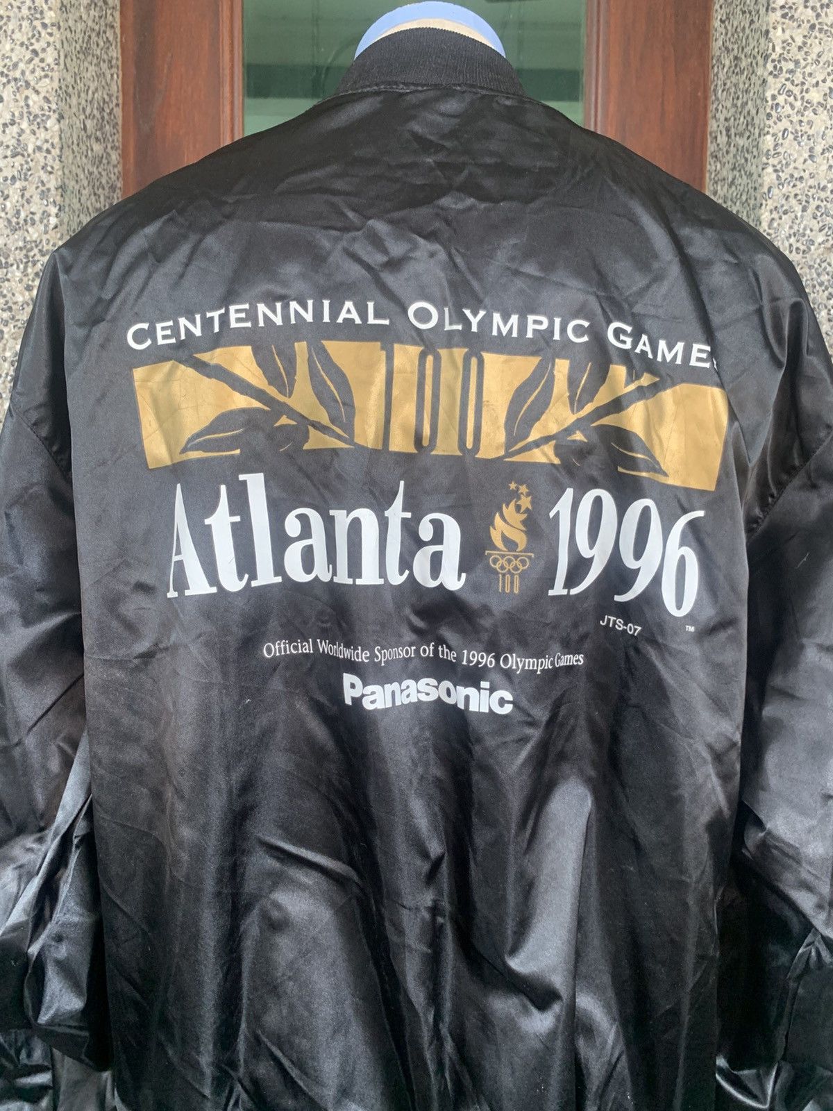 Japanese Brand × USA Olympics × Vintage Vintage 90s Panasonic Atlanta Olympics 1996 Light Jacket Size US XL / EU 56 / 4 - 2 Thumbnail