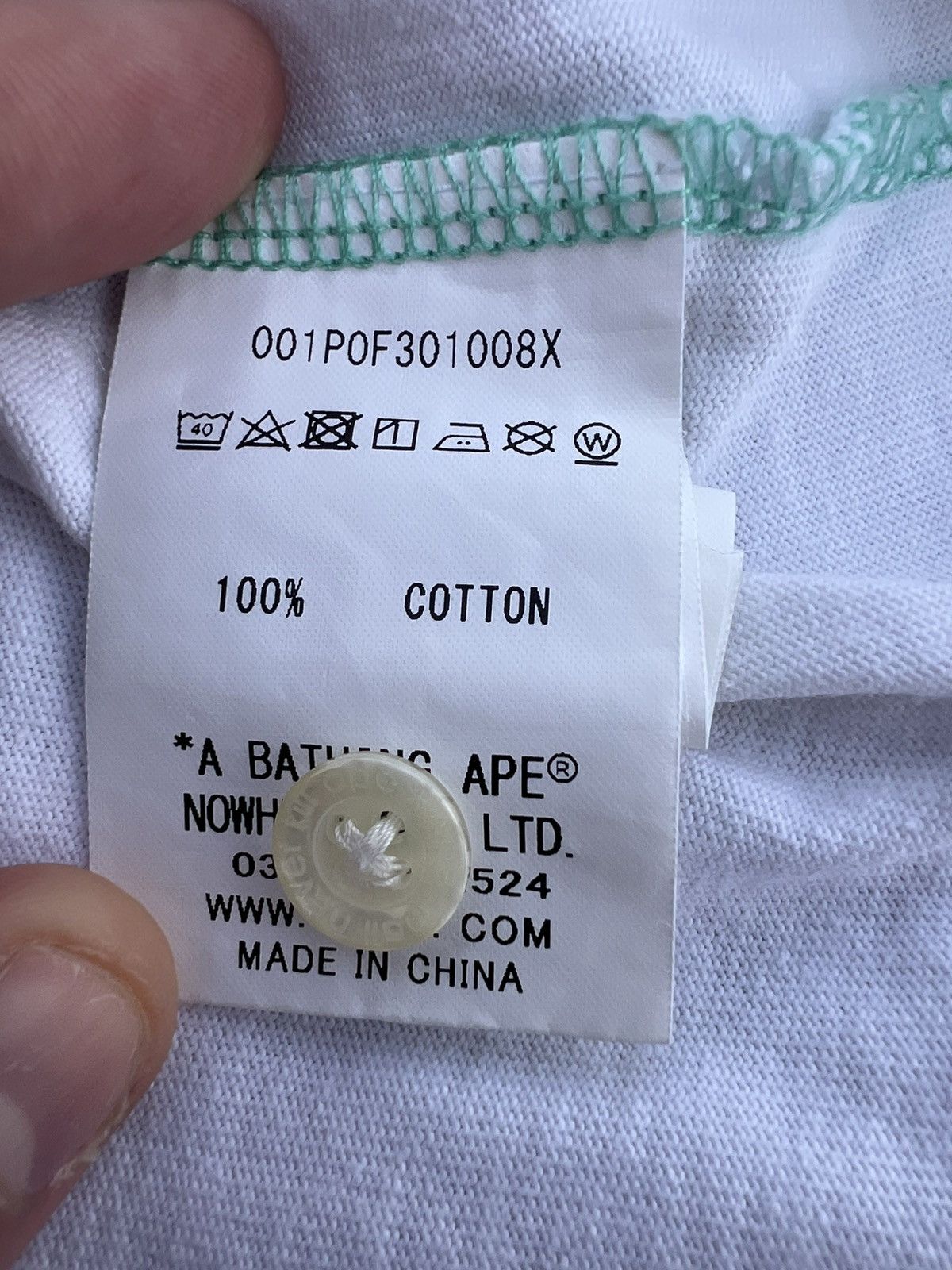 Bape A Bathing Ape Multicolor Polo Size US XL / EU 56 / 4 - 5 Thumbnail