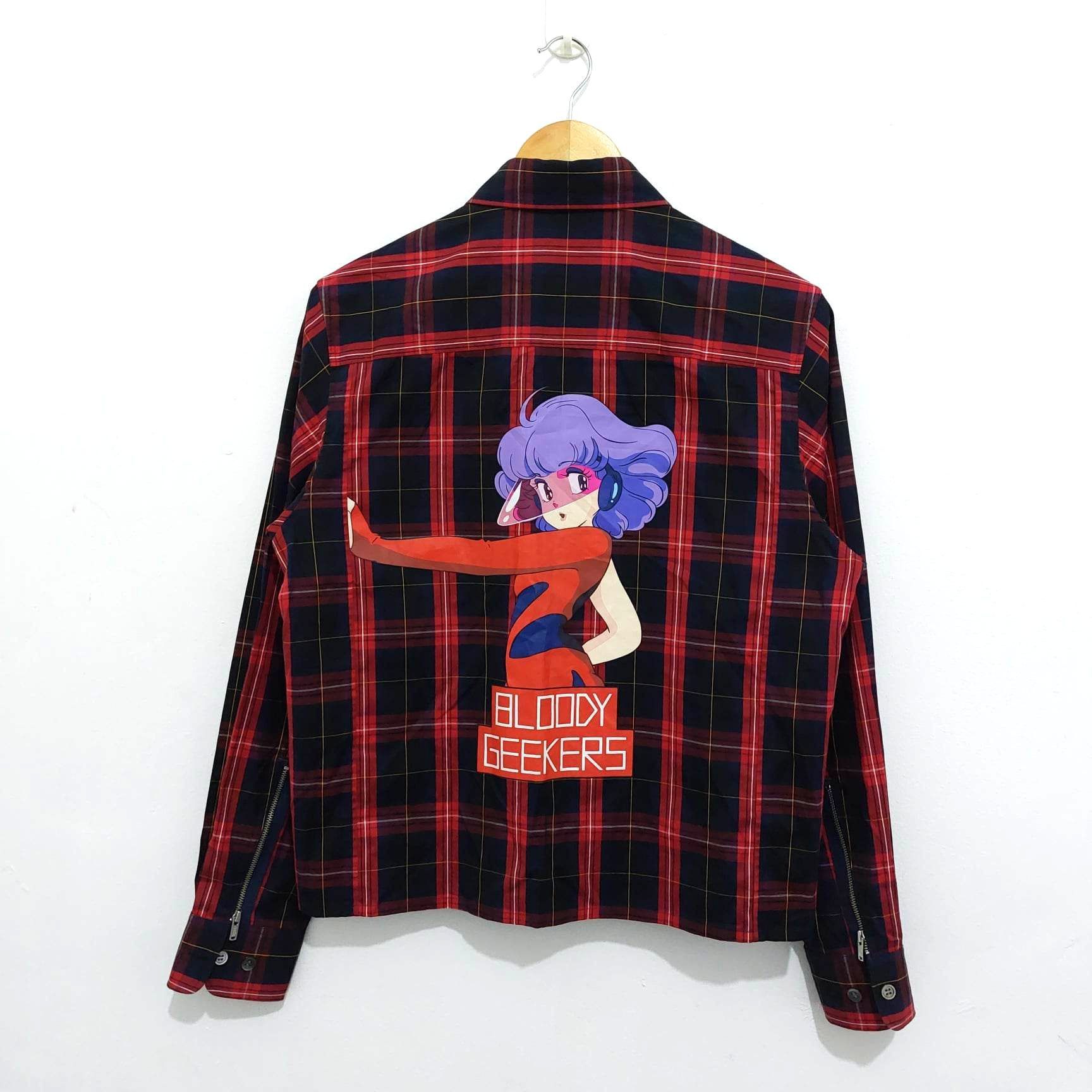 Undercover Undercover - S/S19 Bloody Geekers Button Up L/S Size US S / EU 44-46 / 1 - 1 Thumbnail