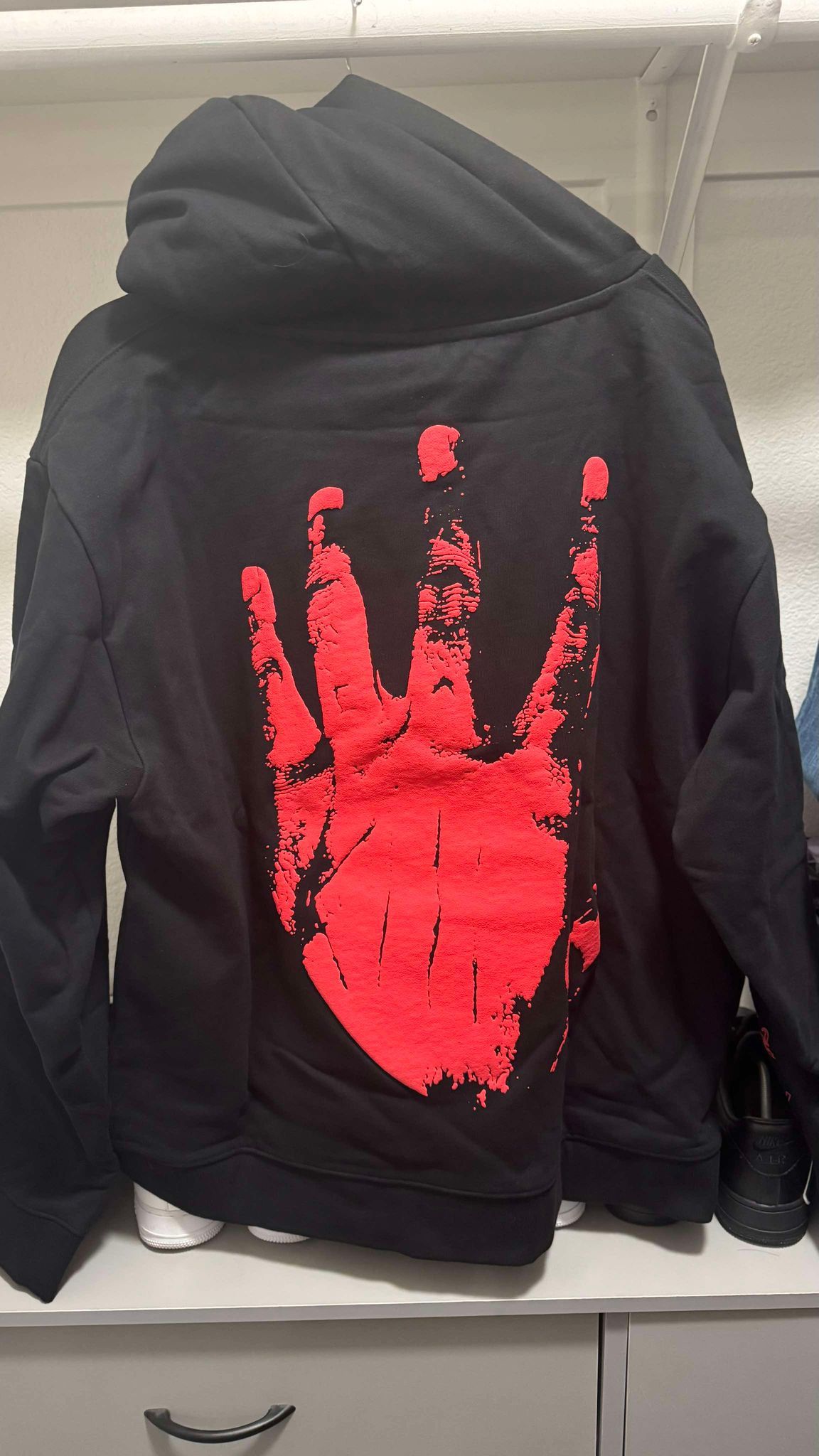 Revenge Revenge Bred Kill Hoodie Black/Red Size US XL / EU 56 / 4 - 2 Thumbnail