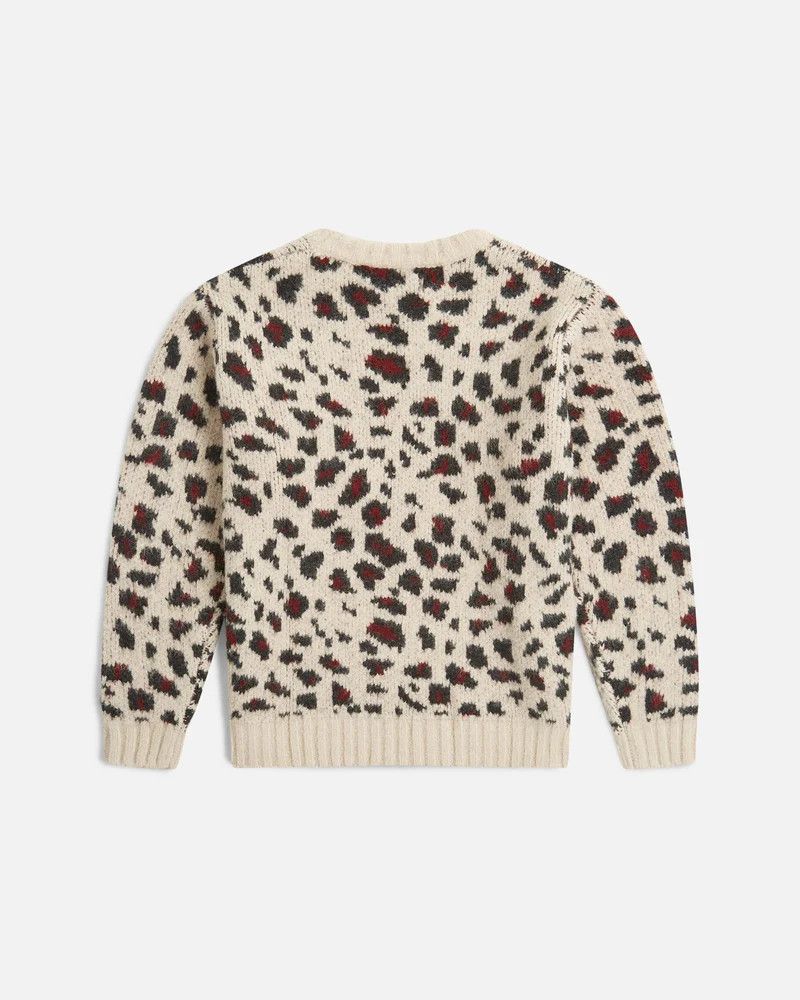 Patta o1mle0426 Leopard Brushed Knitted Sweater in Multicolor Size US XS / EU 42 / 0 - 4 Thumbnail