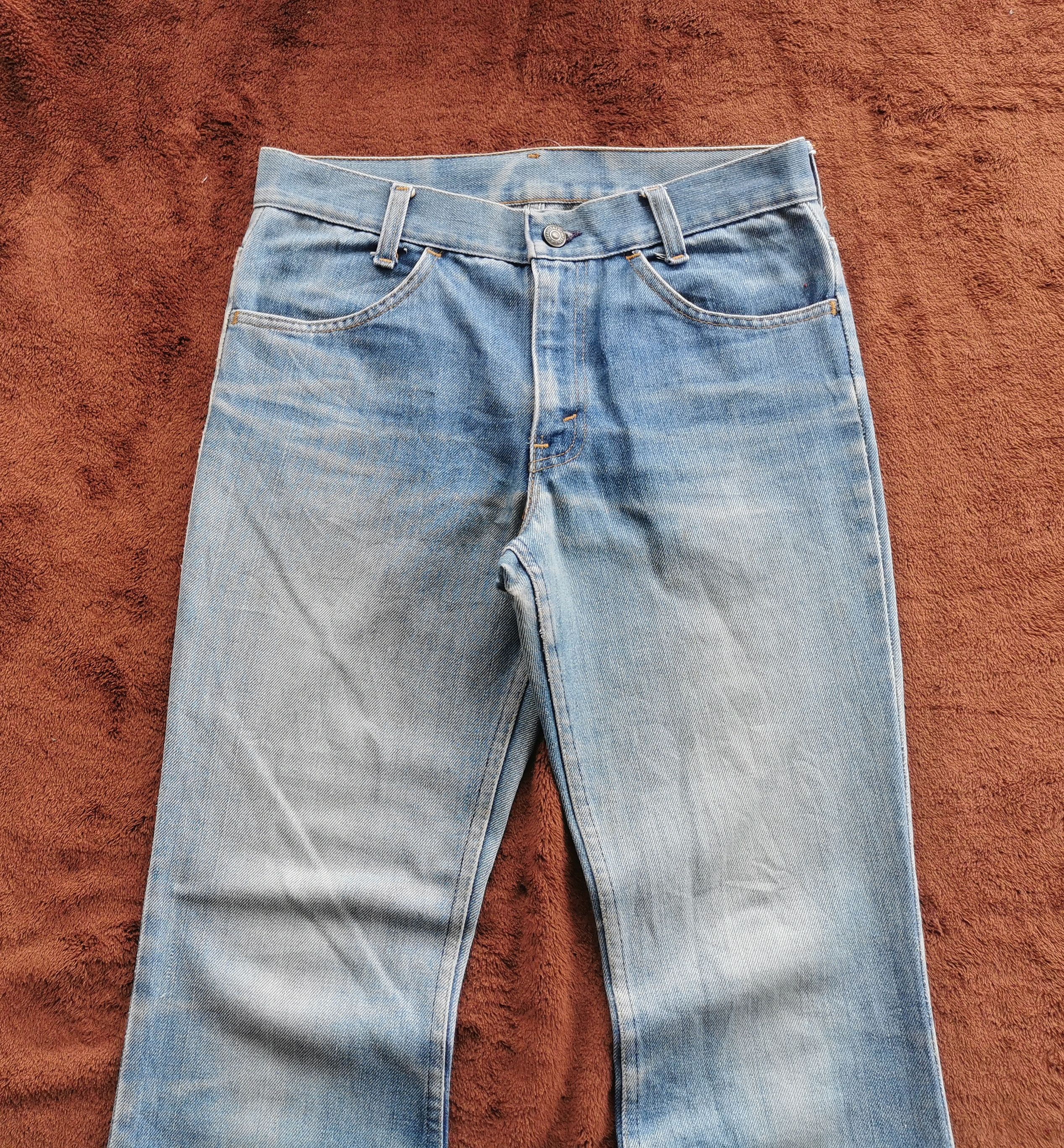 Levi's 70s-80s era LEVIS flare vintage orange tag RARE Size US 30 / EU 46 - 6 Thumbnail