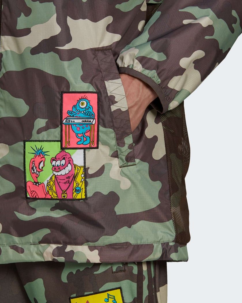 Adidas × Jeremy Scott adidas x Jeremy Scott Men's Windbreaker Size US XL / EU 56 / 4 - 2 Thumbnail