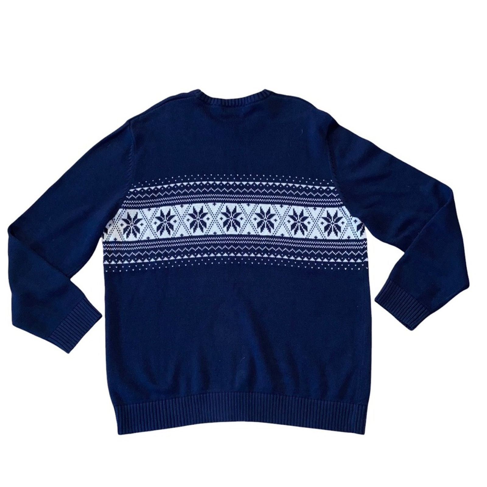 Nautica Nautica Pullover Crewneck Chunky Grandpa Dad Sweater sz XXL Size US XXL / EU 58 / 5 - 8 Thumbnail