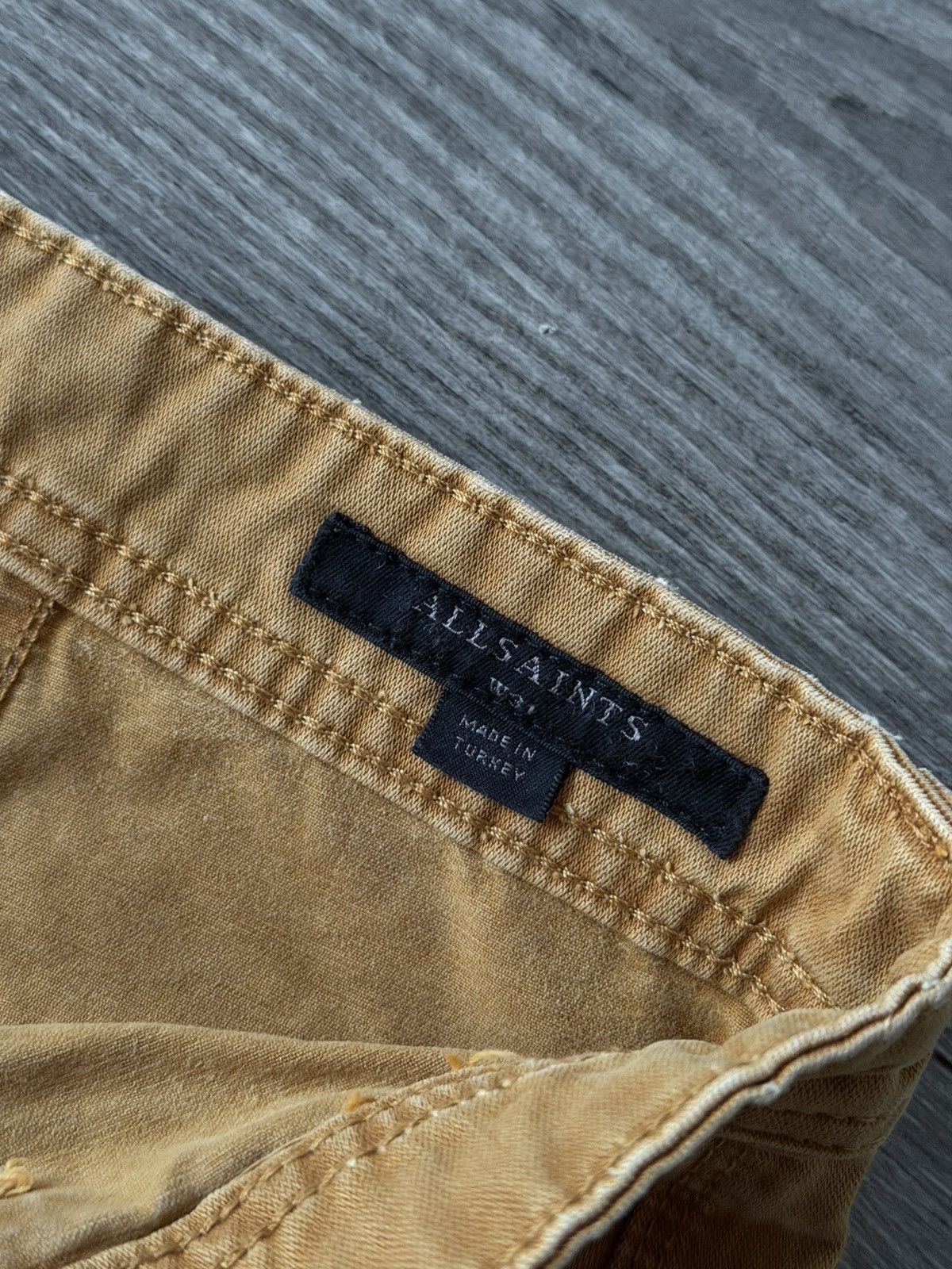 Allsaints Allsaints Mens Dessa Trouser Carpenter Opium Jeans Size US 31 - 17 Thumbnail