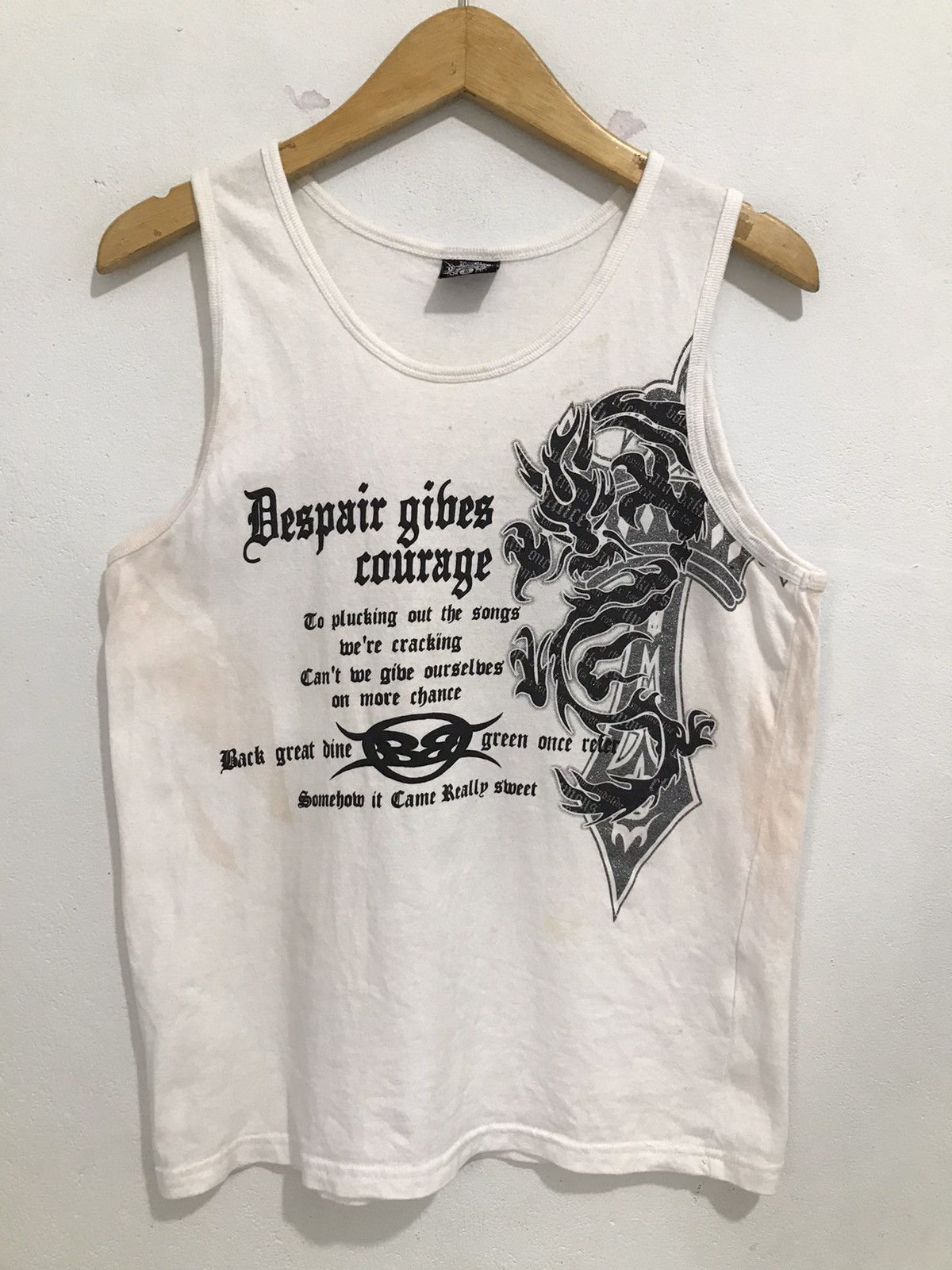 If Six Was Nine IF SIX WAS NINE BONE 2 TK TANK TOP | Grailed