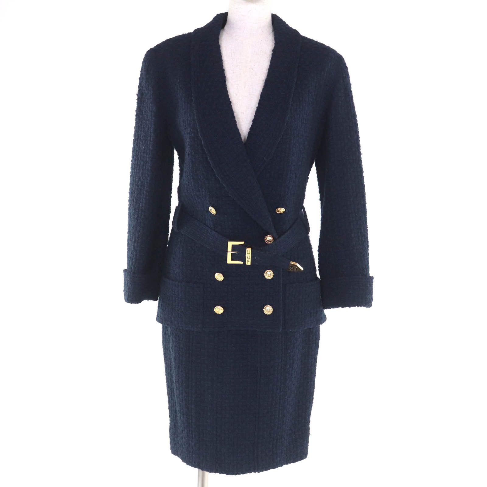Chanel Chanel Chanel BOUTIQUE Wool Suit Textile Suits DUTY FREE for USA Size ONE SIZE - 1 Thumbnail