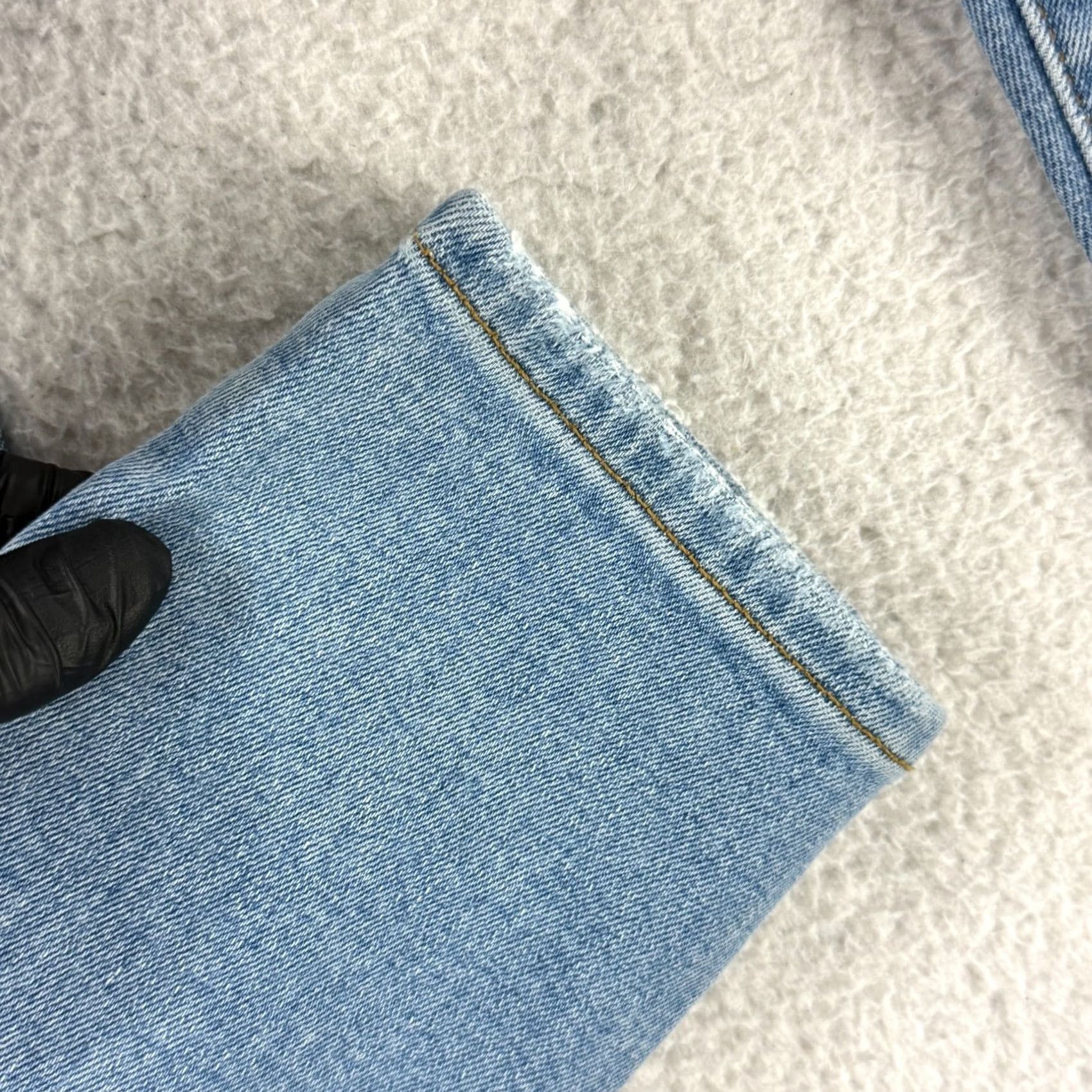 Vintage Lovers + Friends Mason Jeans Womens 26 Blue Denim High Rise Stretch Skinny Jeans Regular Rise Bohemian City College Size 28" / US 6 / IT 42 - 7 Thumbnail