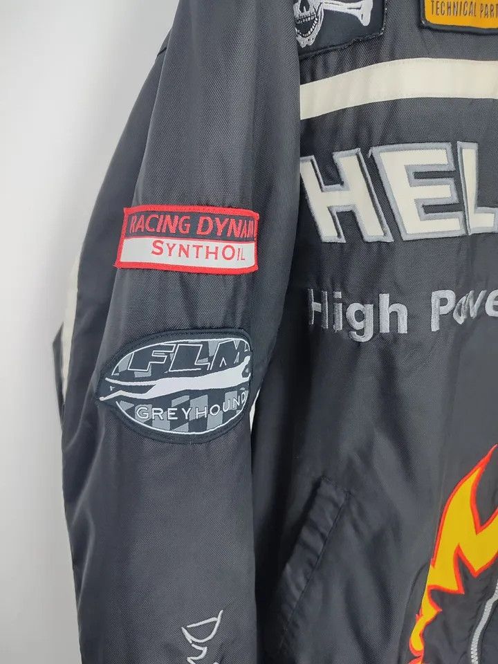 Vintage Vintage Polo Power Racing Hell Fire 90s Men's Motorcycle Size US XXL / EU 58 / 5 - 9 Thumbnail