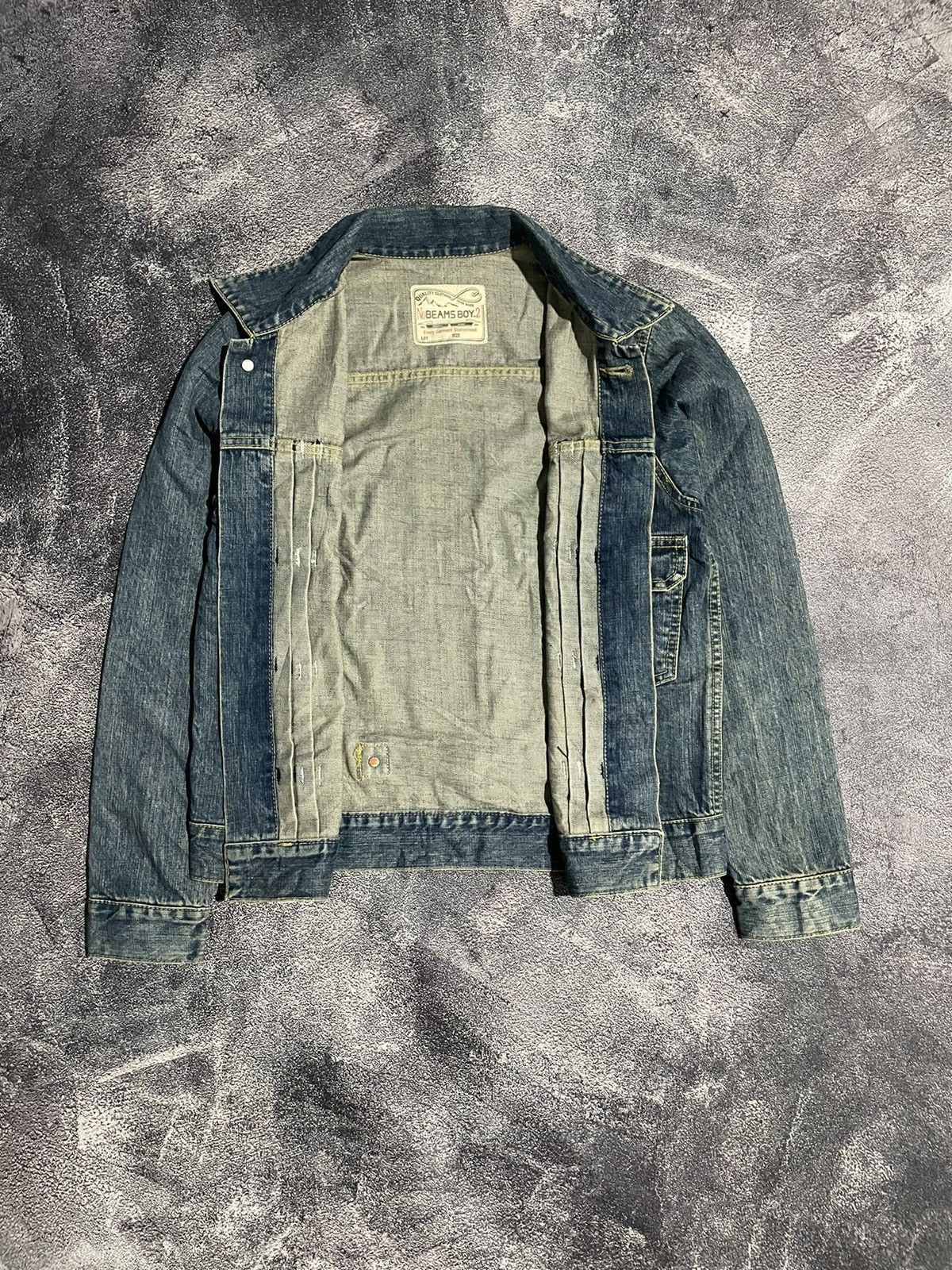 Beams Japan Beams Boy Type 1 Denim Tteokbokki Jacket Size US S / EU 44-46 / 1 - 6 Thumbnail
