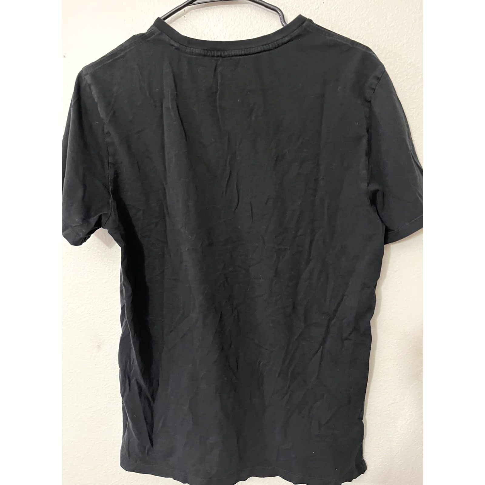 Express Express Black Camo Pocket Crew Neck T-Shirt Medium Mens Size US 31 - 2 Thumbnail