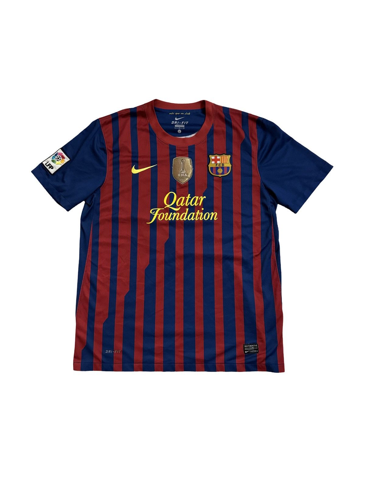 Nike 🔥Nike Barcelona #10 Messi 2011/12 Soccer Jersey/Messi TShirt Size US L / EU 52-54 / 3 - 1 Thumbnail