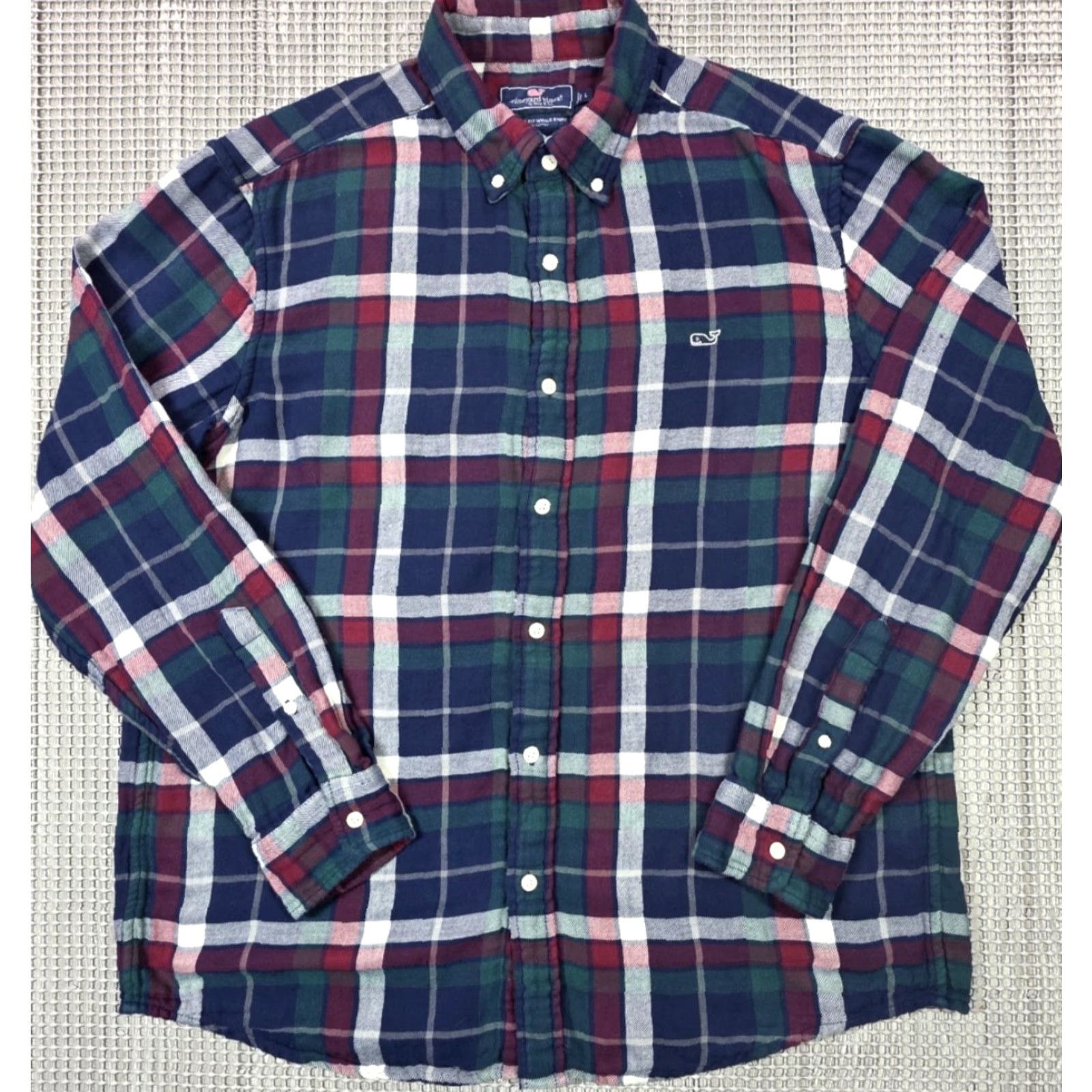 Vineyard Vines Vineyard Vines Button-Up Shirt Men L Multicolor Plaid Lined Embroidered logo Whale shirt Size US L / EU 52-54 / 3 - 3 Thumbnail