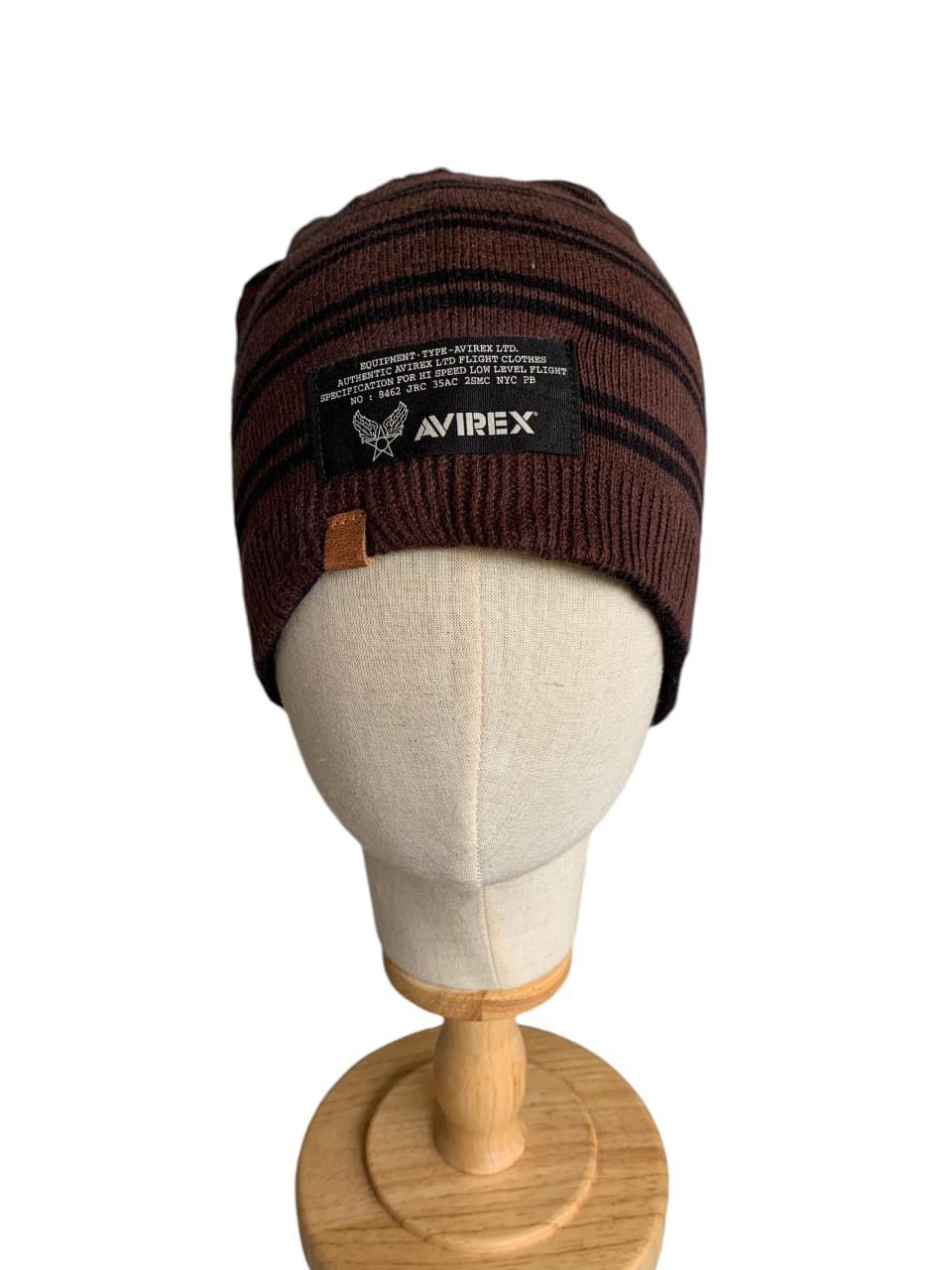 Avirex × Japanese Brand Army Style Avirex Beanie Hat Size ONE SIZE - 1 Thumbnail