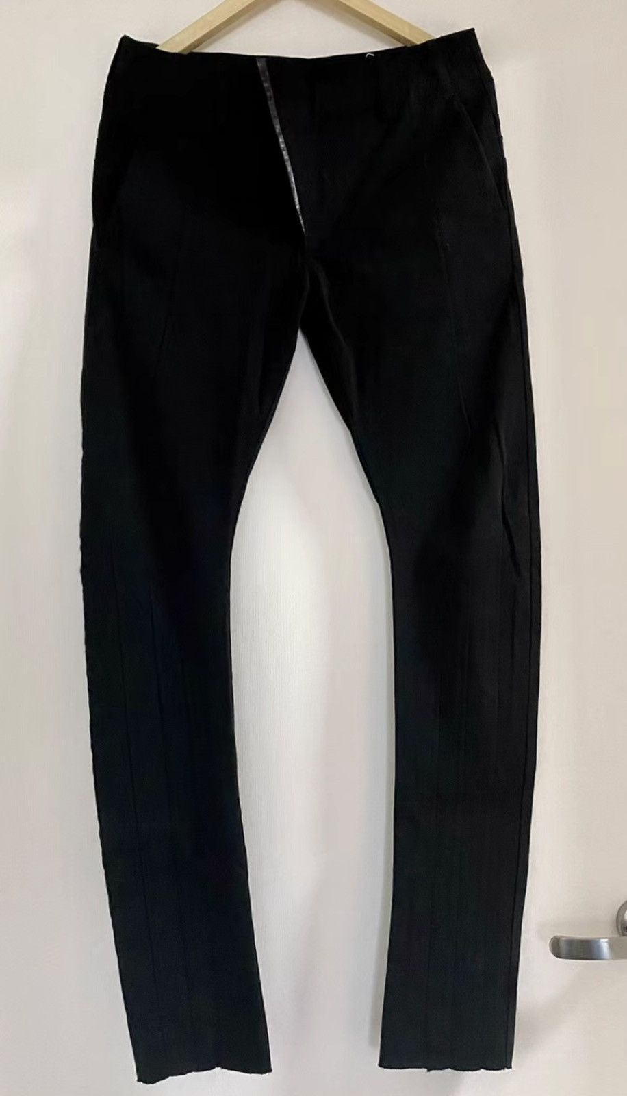 Fagassent Toshiki Aoki Fagassent Black Casual Trousers Size US 29 - 1 Thumbnail