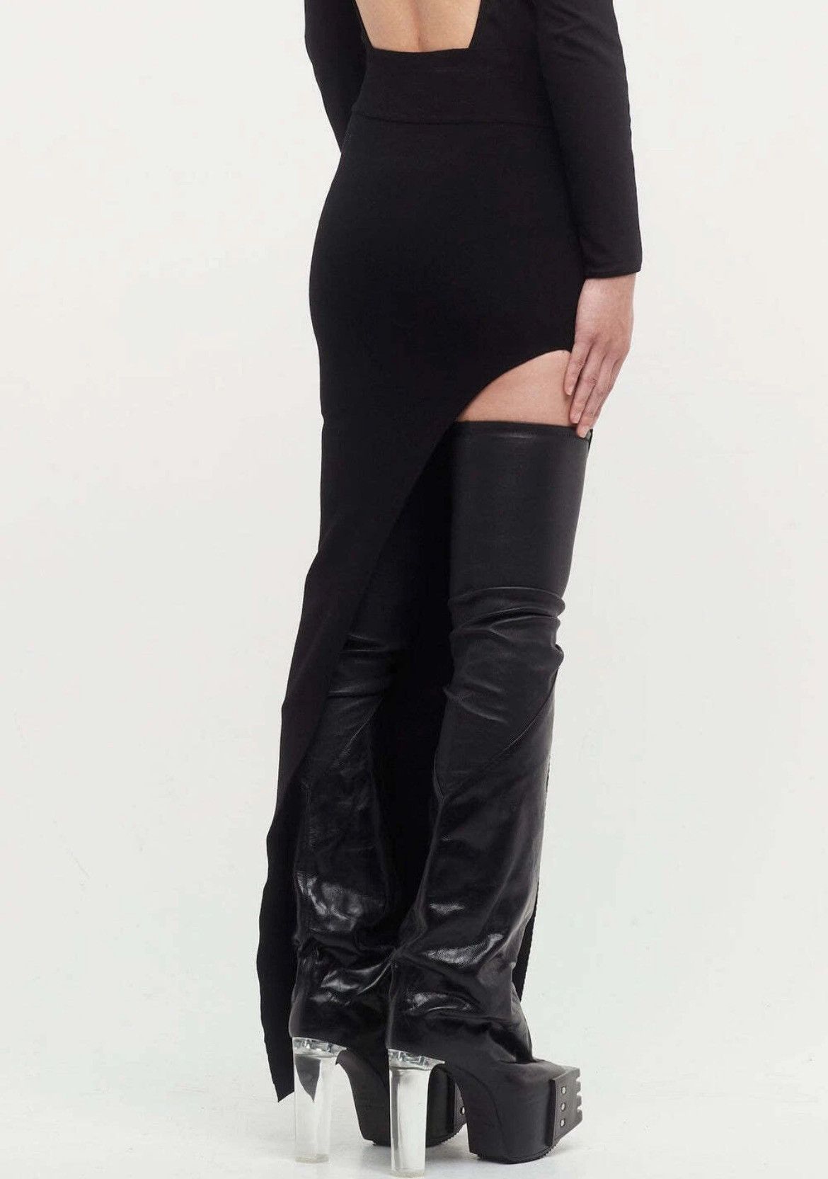 Rick Owens Rick Owens Edfu Knit Ankle Skirt Size 24" / US 00 / IT 34 - 6 Thumbnail