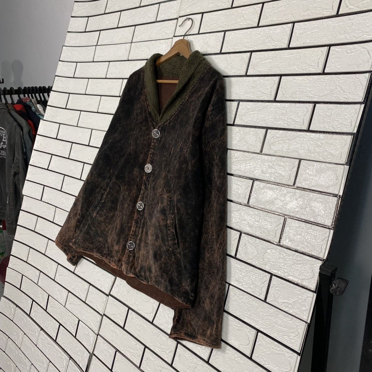 Japanese Brand 🔥VINTAGE BUTTON JACKET CHIMAYO NAVAJO DESIGN BACKHIT Size US M / EU 48-50 / 2 - 5 Thumbnail