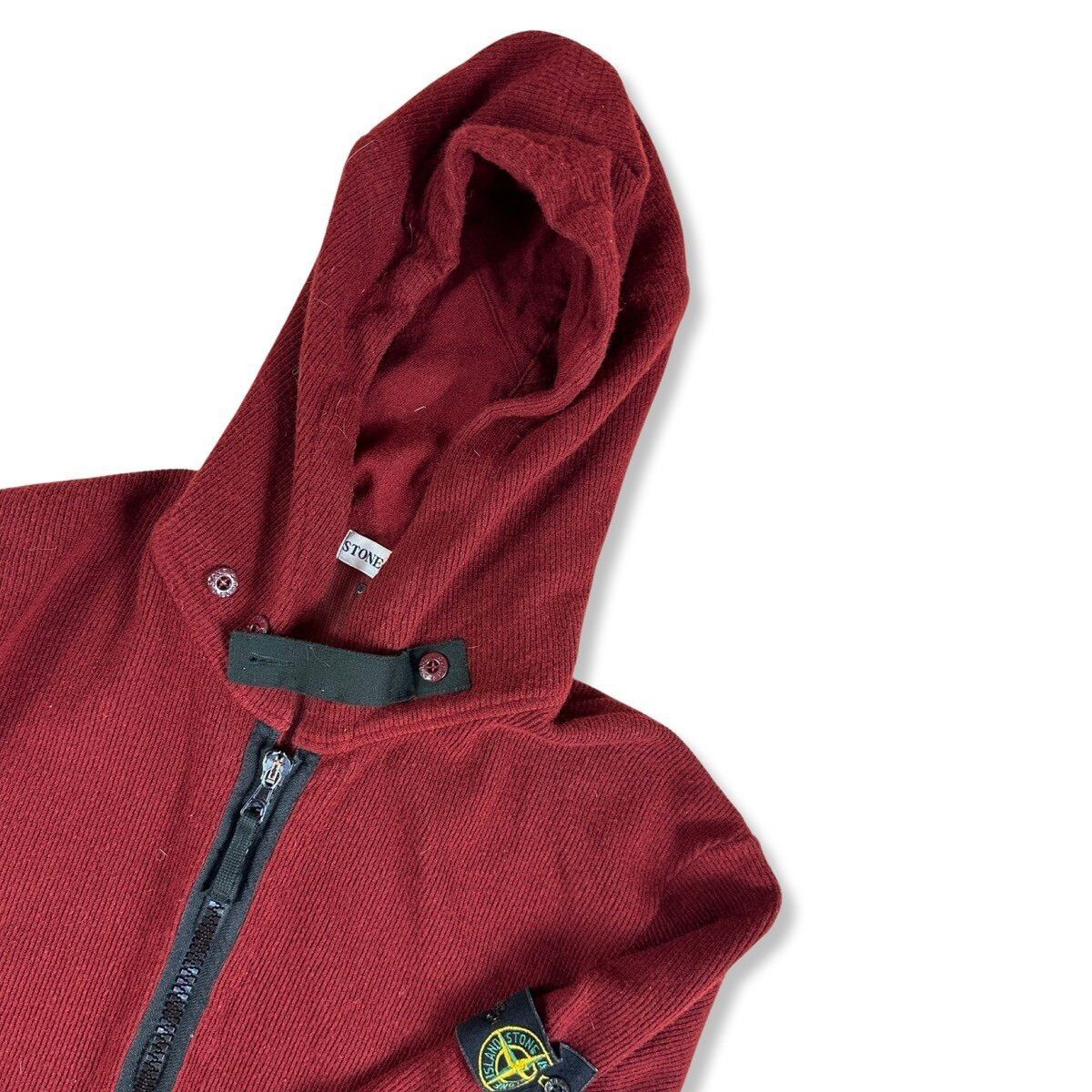 Stone Island Stone island vintage wool hoodie Size US L / EU 52-54 / 3 - 3 Thumbnail
