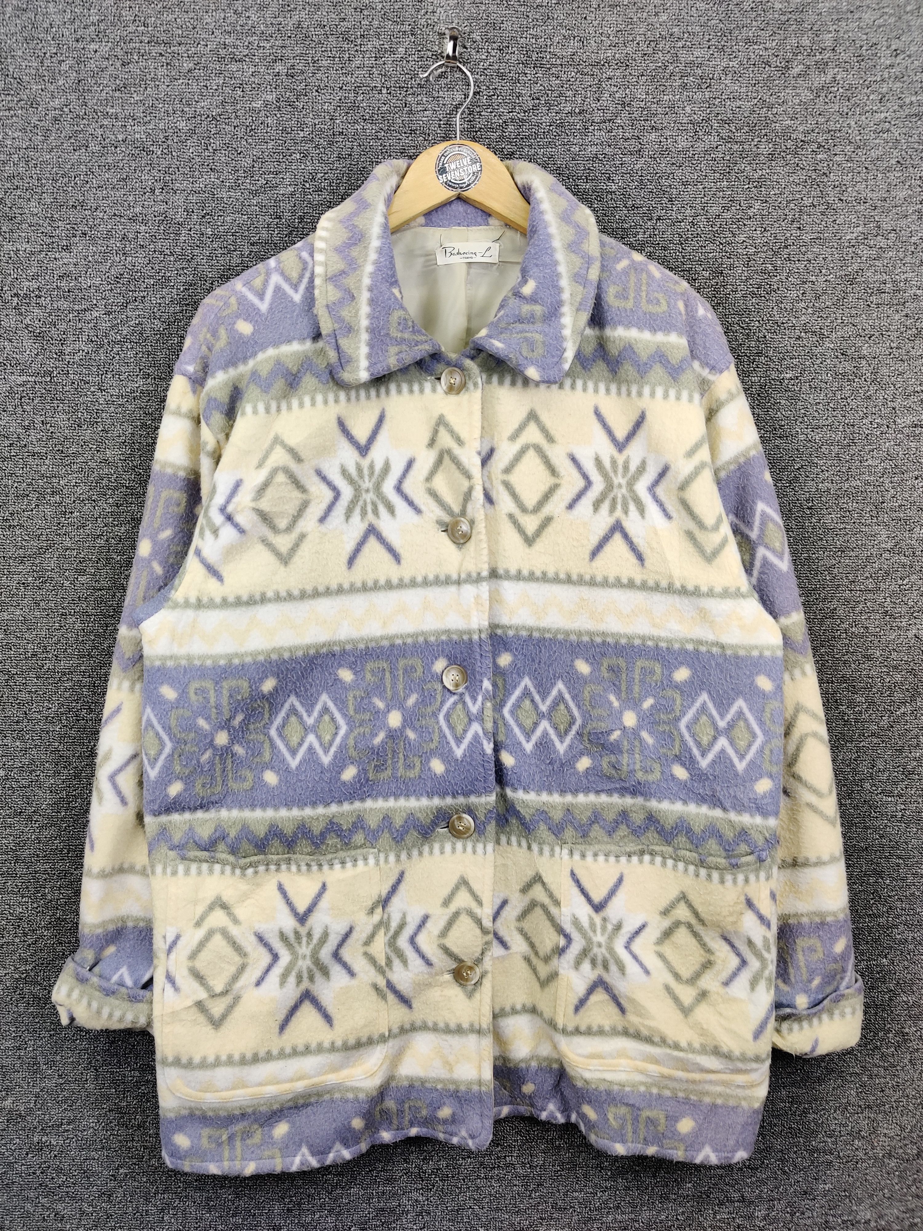 Aztech Mountain Bashecing Aztech Mountain Navajo Style Jacket Nice Design Size US L / EU 52-54 / 3 - 1 Thumbnail