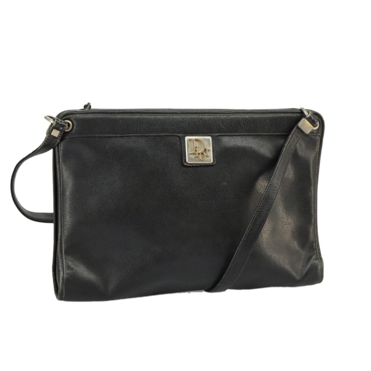 Dior DIOR Shoulder Bag Leather Black Size ONE SIZE - 1 Thumbnail