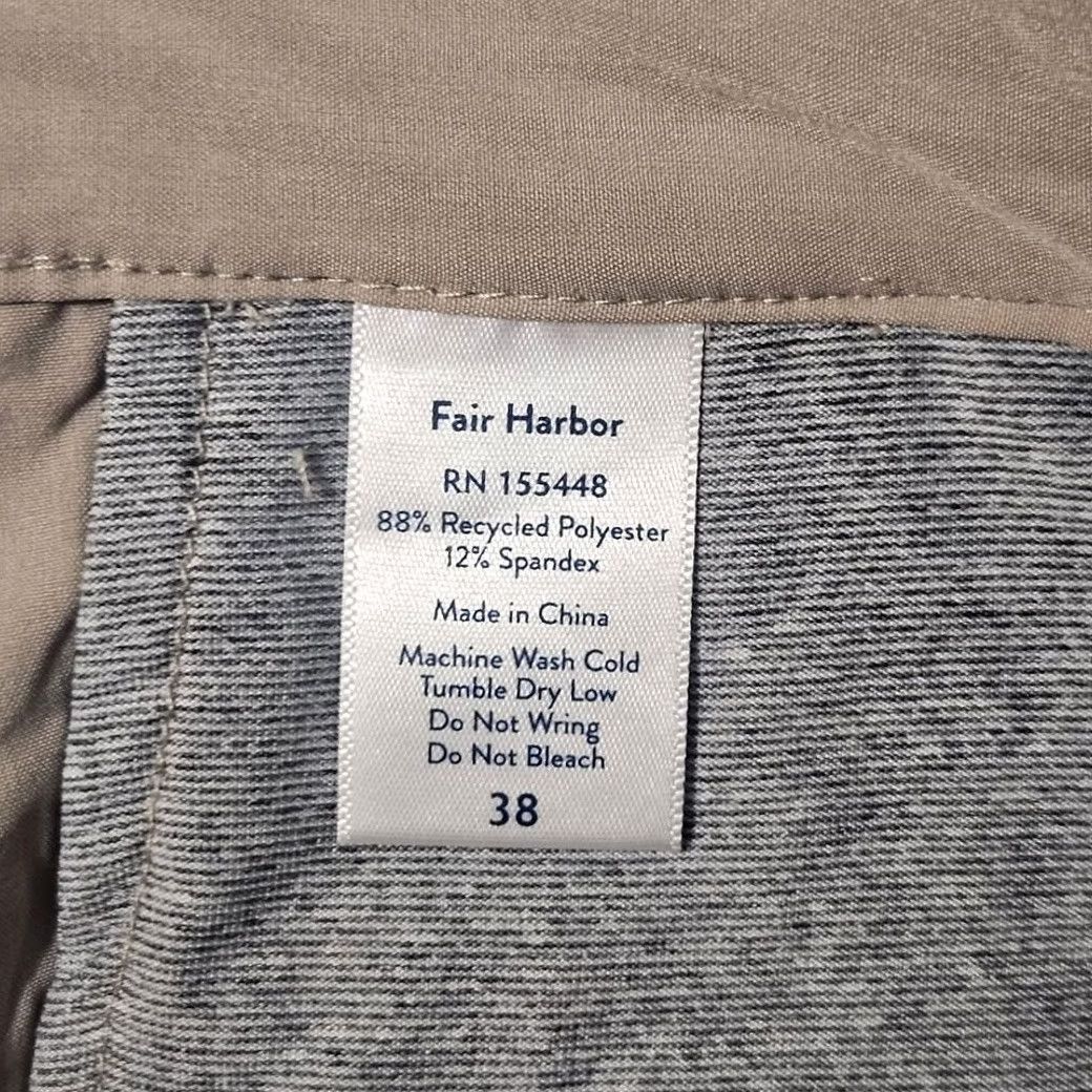 Vintage Fair Harbor The Midway Shorts Size 38 Khaki Men's Casual Tan Chino Size US 38 / EU 54 - 3 Thumbnail