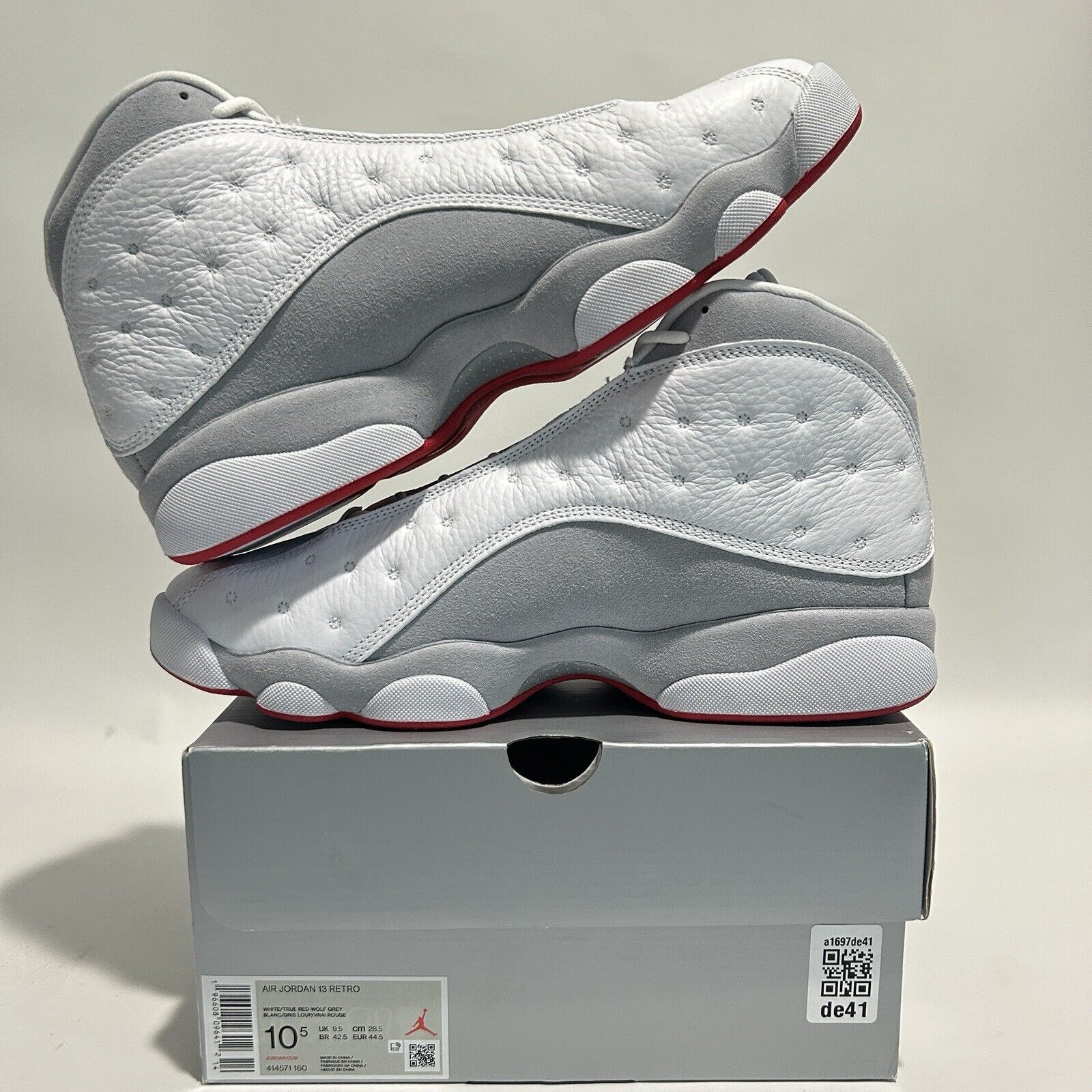 Nike Nike Shoes Air Jordan 13 Retro "Wolf Grey" 2024 Size US 10.5 / EU 43-44 - 3 Thumbnail