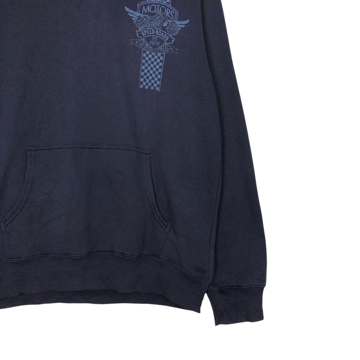 Japanese Brand 🔥VINTAGE HOODIE PULL OVER GARAGE MOTOR SPEED ROAD BIG LOGO Size US L / EU 52-54 / 3 - 7 Thumbnail