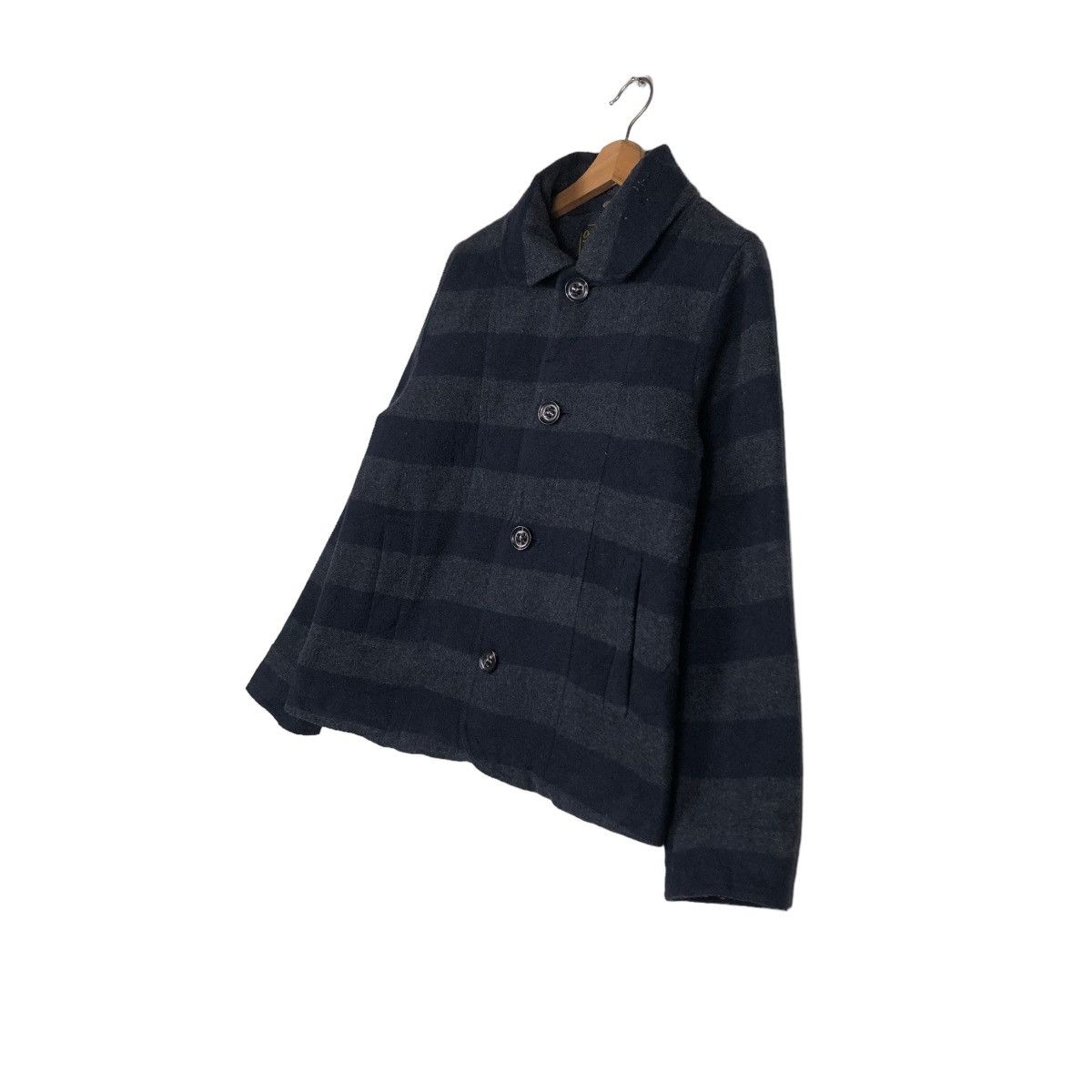 Japanese Brand 📌VINTAGE WORK WOOL JACKET OUTER WEAR LABEL ISSEY MIYAKE Size US M / EU 48-50 / 2 - 3 Thumbnail