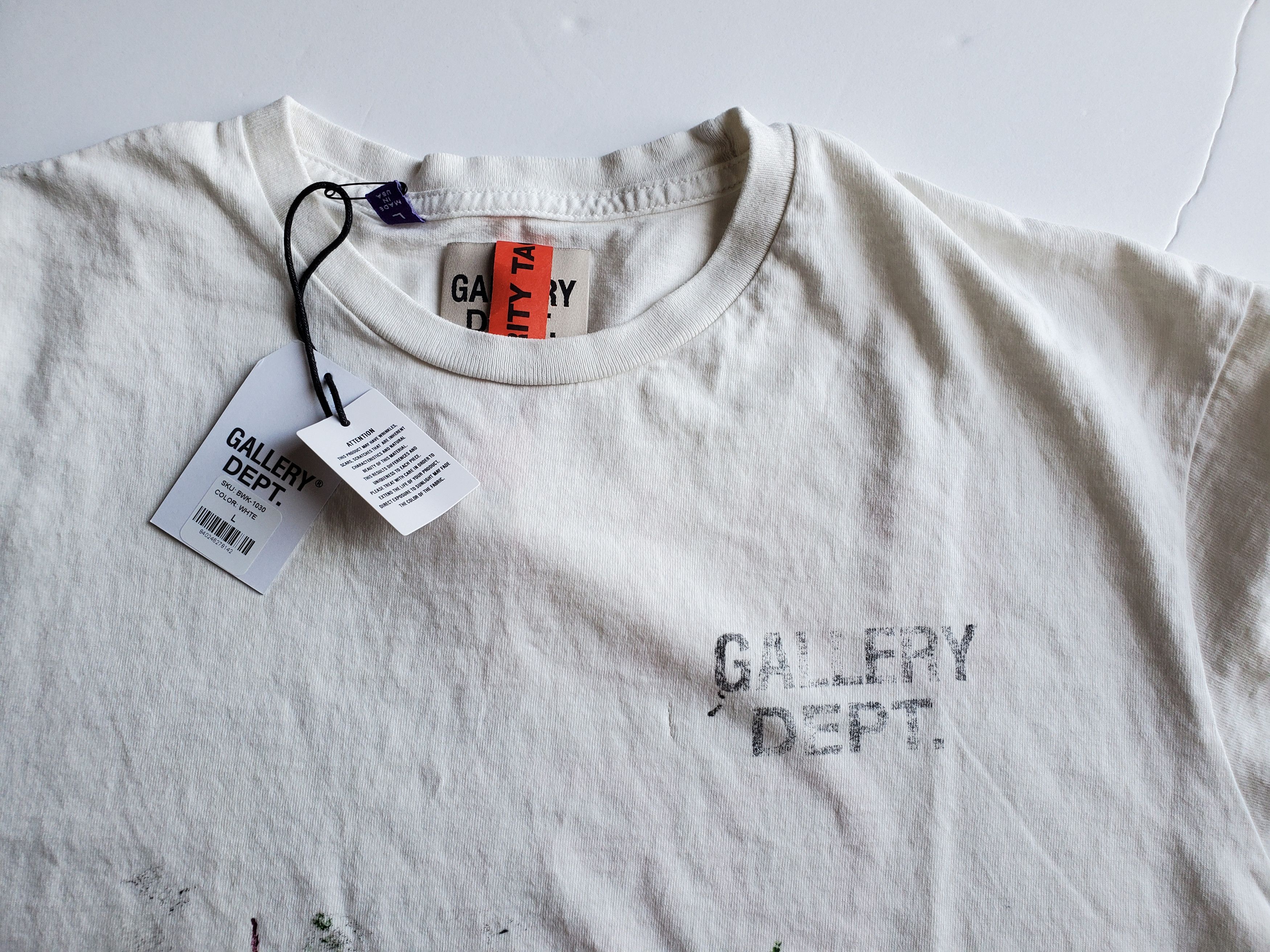 Gallery Dept. NEW Gallery Dept. BOARDWALK TEE T-Shirt Tee Retail $450 Size US L / EU 52-54 / 3 - 7 Thumbnail