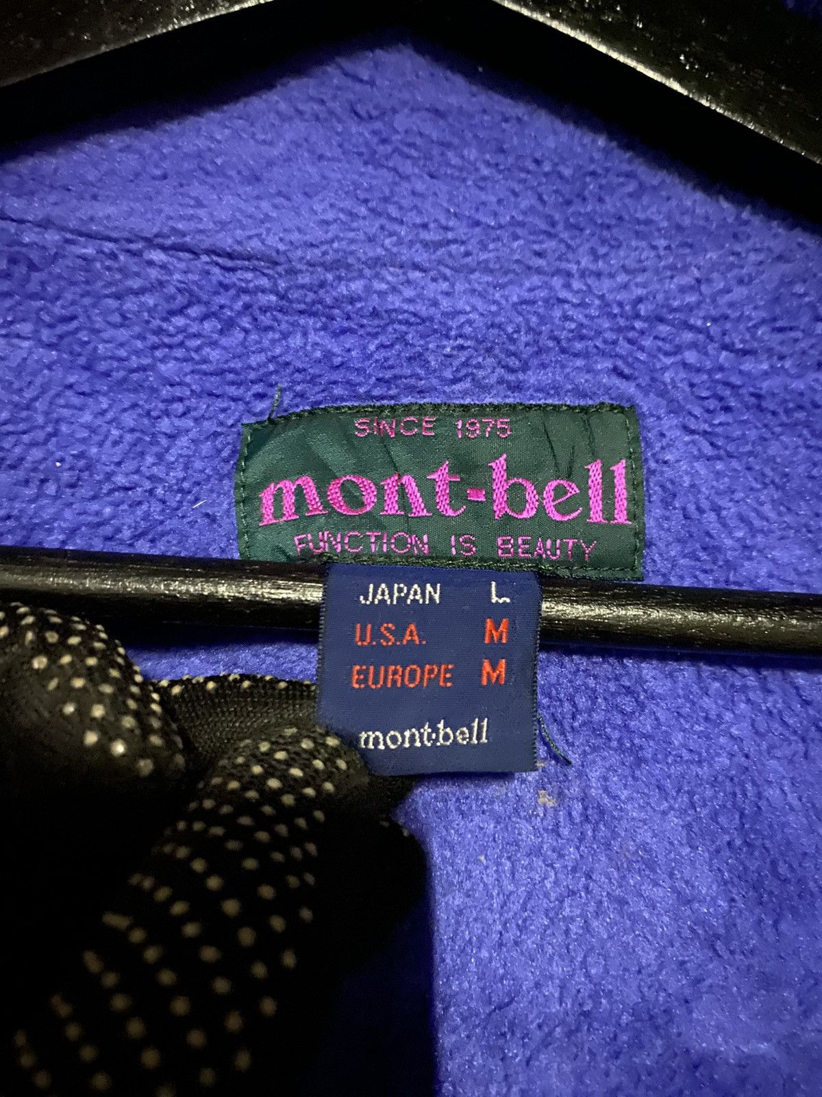 Montbell Vintage Montbell Polartec Fleece-Lined Nylon Jacket – Blue Size US M / EU 48-50 / 2 - 8 Thumbnail