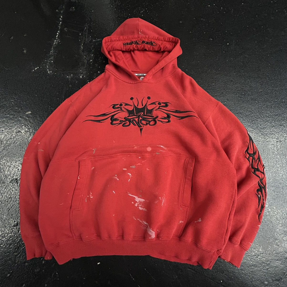 JNCO Jnco Red Hoodie Size US XXL / EU 58 / 5 - 1 Thumbnail