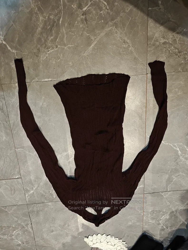 Y/Project Y/Project 40 Brown knit dress Size M / US 6-8 / IT 42-44 - 2 Thumbnail