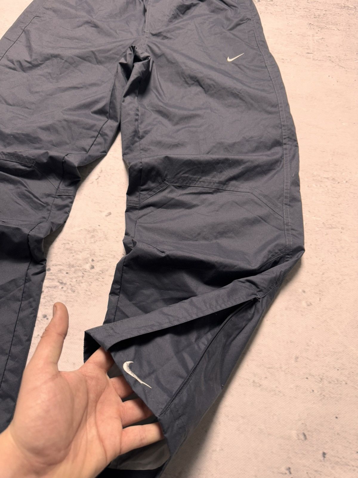 Nike × Vintage NIKE VINTAGE BASIC LOGO OVERSIZE BAGGY PANTS Size US 32 / EU 48 - 3 Thumbnail
