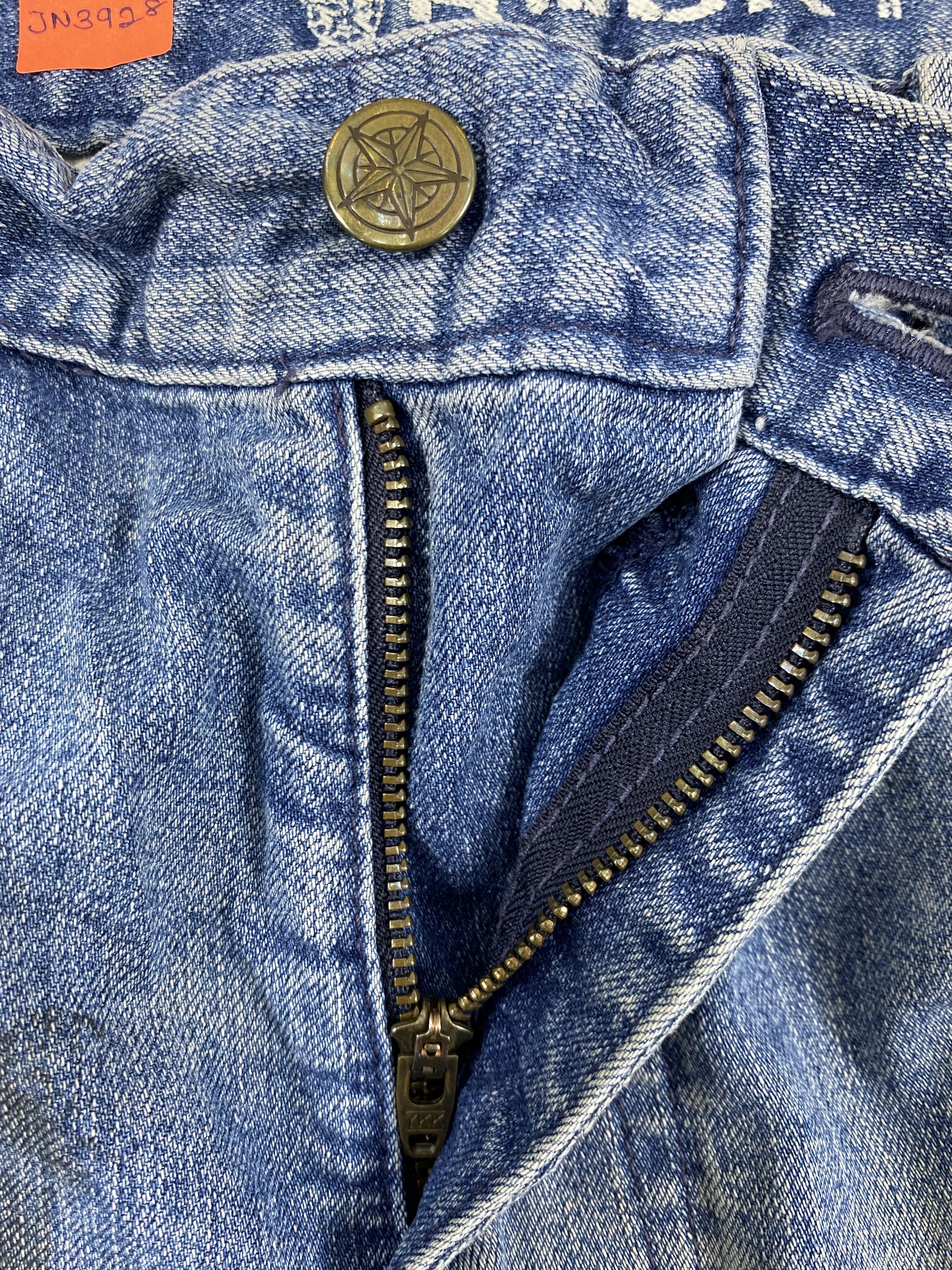 Japanese Brand Japanese Brand Multipocket Cargo Jeans 33x32.5 Denim- JN3928 Size US 33 - 6 Thumbnail