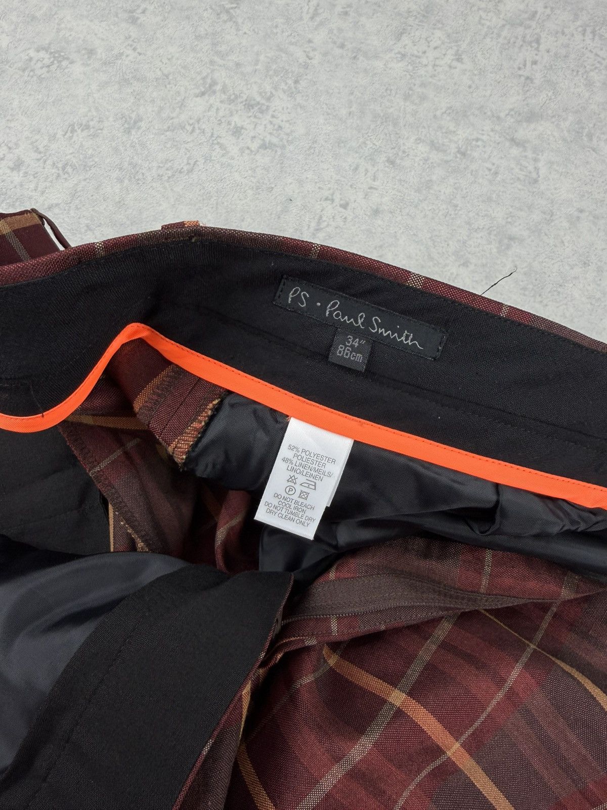 Paul Smith Paul Smith Multicolor Plaid Trousers Pants Size 34 Size US 34 / EU 50 - 8 Thumbnail