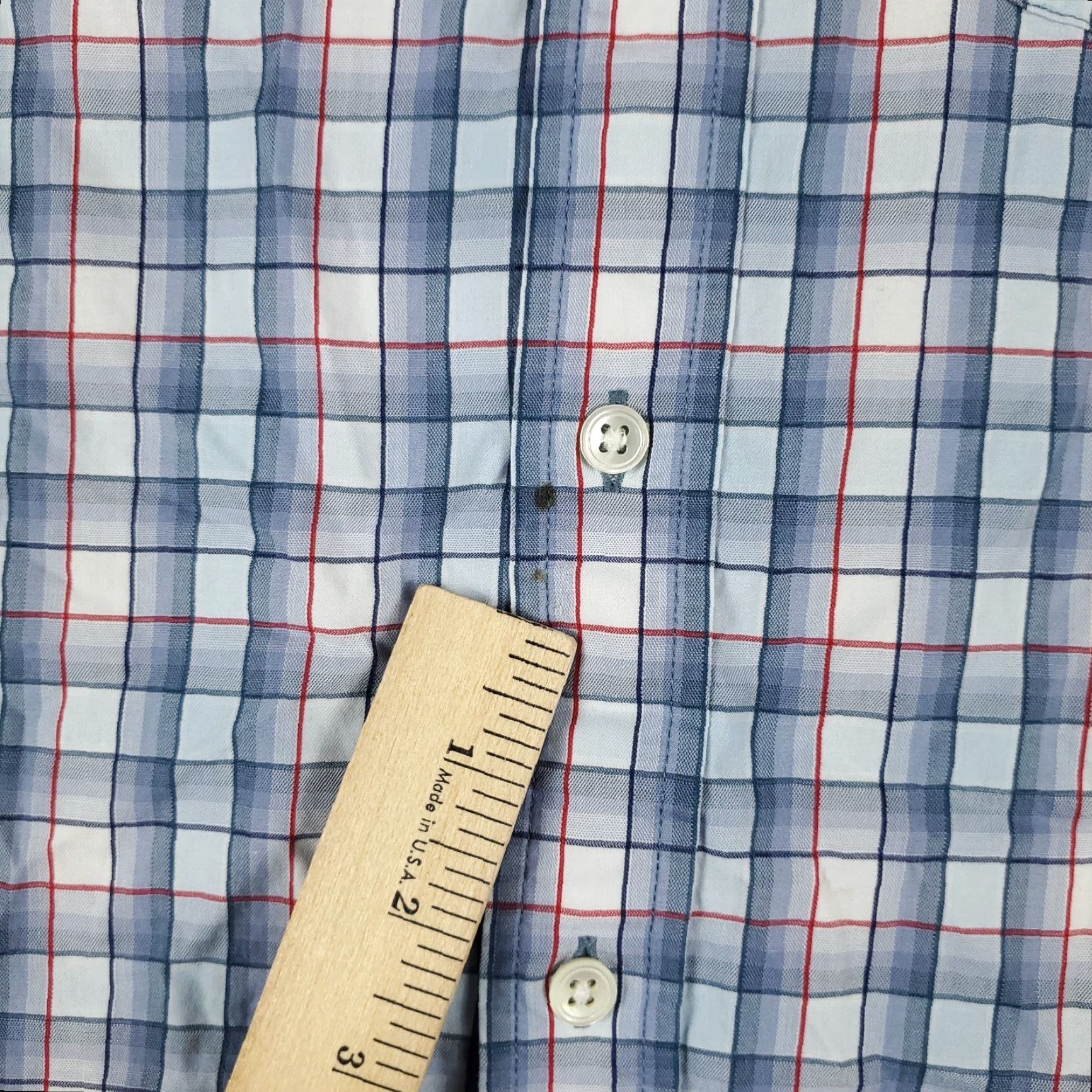 Faconnable Façonnable Blue Plaid Shirt Men’s Medium Long Sleeve Button-Up Casual Modern Preppy Size US M / EU 48-50 / 2 - 3 Thumbnail