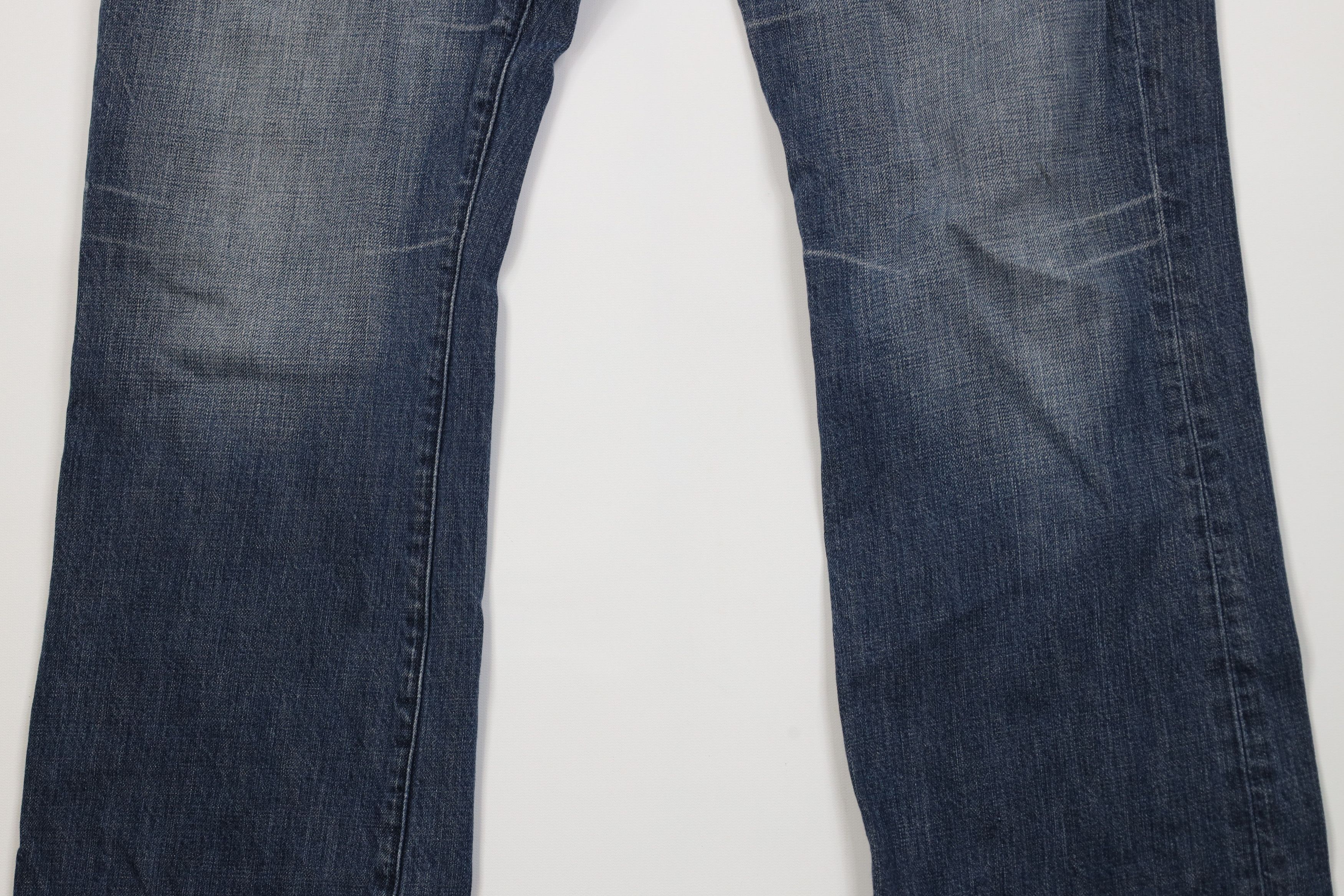 Express Vintage Y2K Express Kingston Boot Cut Wide Leg Jeans Blue Size US 34 / EU 50 - 3 Thumbnail