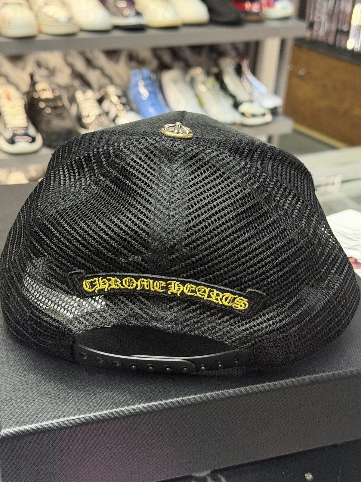 Chrome Hearts Chrome Hearts Hollywood Corduroy Trucker Hat Size ONE SIZE - 5 Thumbnail