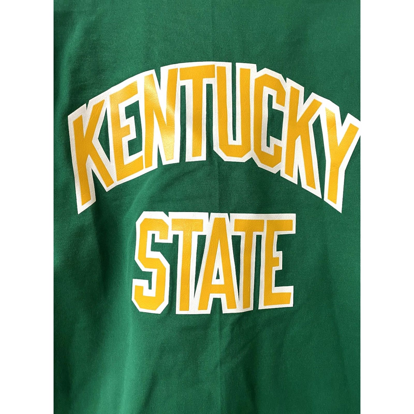 Vintage VINTAGE Powers Kentucky State Thorobreds Varsity Jacket Men 44 Green Cotton Blend Button Closure Varsity Jacket Mens 90s Size US S / EU 44-46 / 1 - 7 Thumbnail