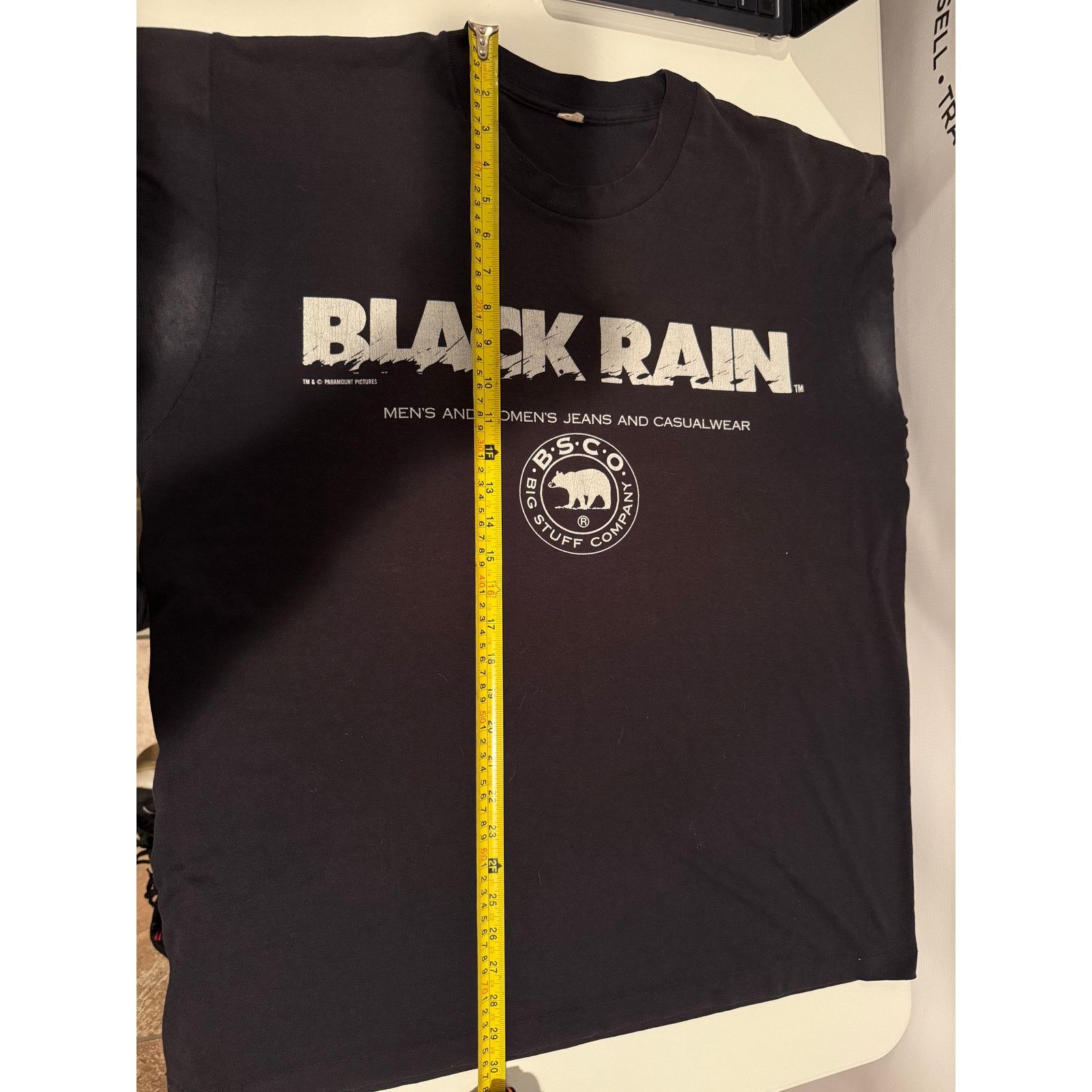 Vintage Vintage 1989 Black Rain Movie Promo Shirt Paramount Pictures Size US XL / EU 56 / 4 - 8 Thumbnail